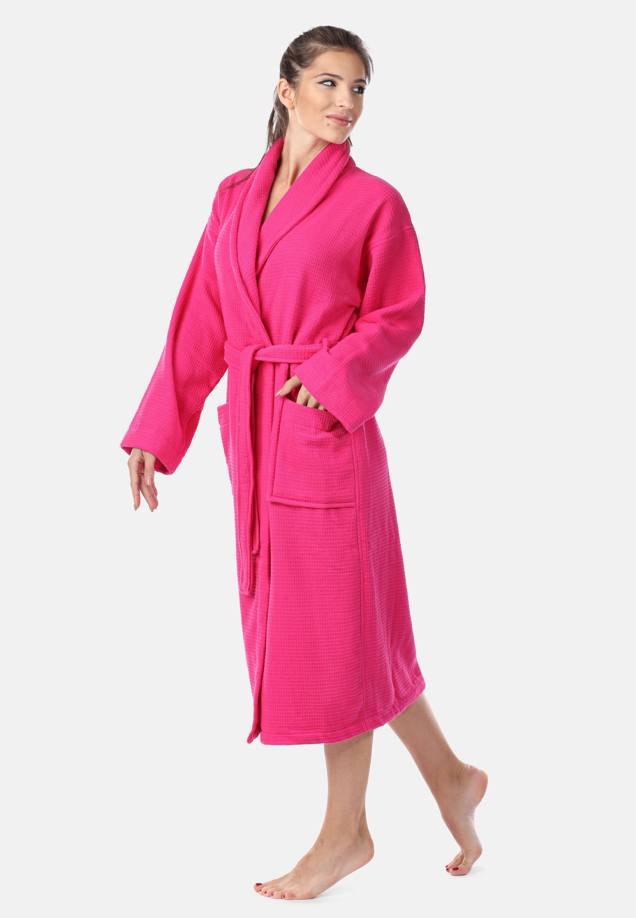 Ladeheid Bademantel Damen Waffelpiqué Bademantel - günstig online kaufen