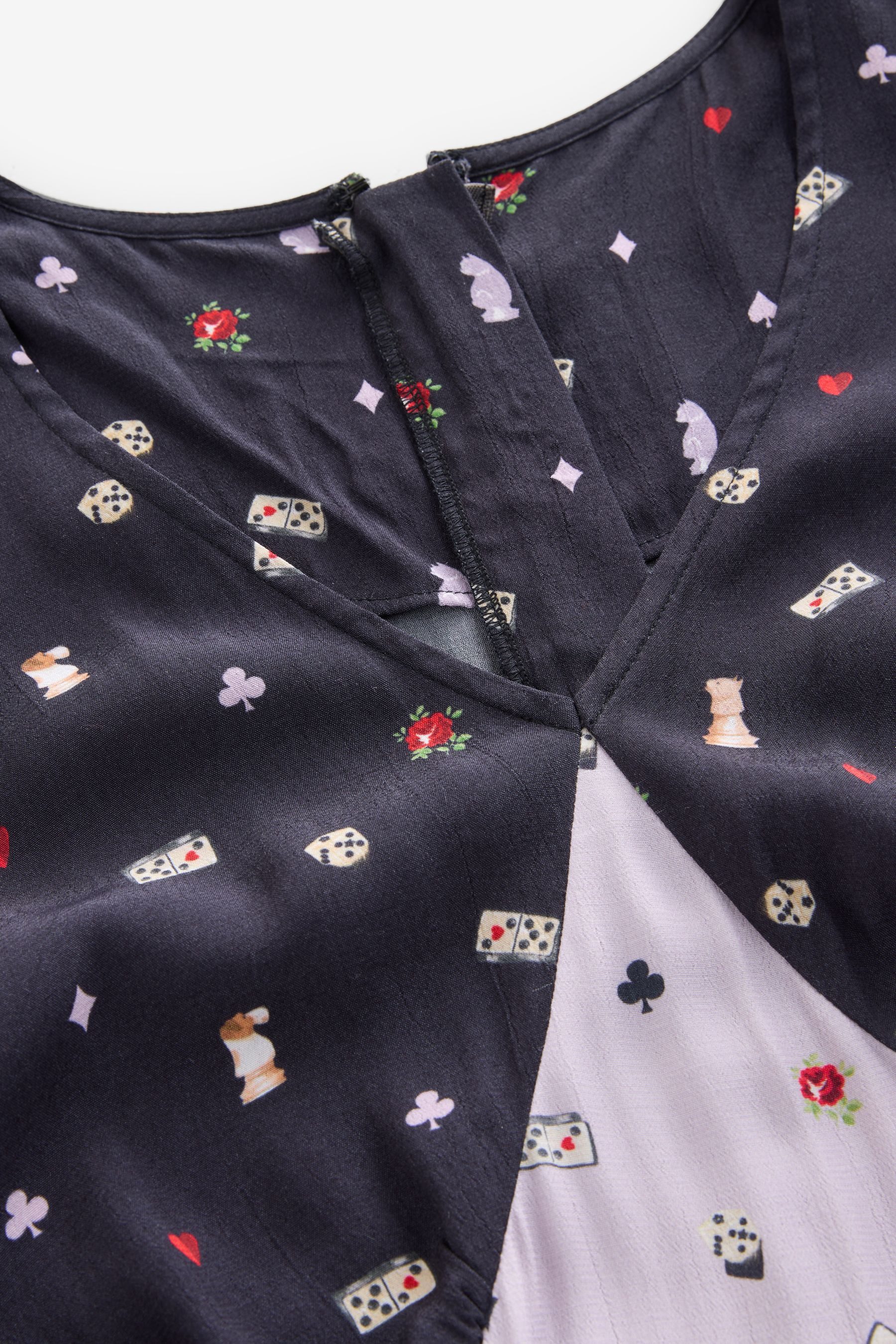 Cath Kidston Blusenkleid Cath Kidston Teekleid aus Viskose (1-tlg)