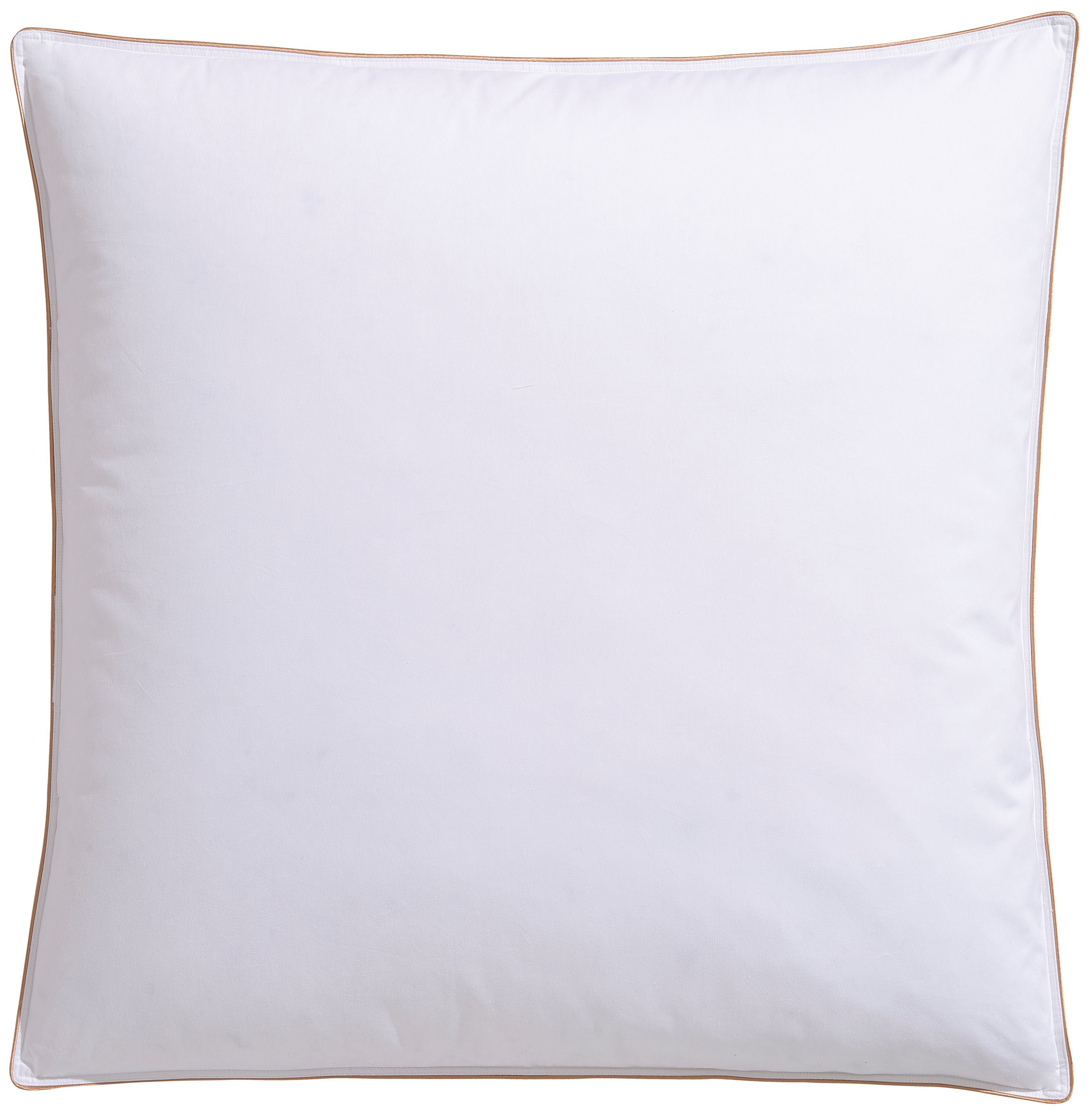 OBB Federkissen Emilias, natürlicher Schlafkomfort, Made in Germany, Füllung: 70% Federn, 30% Daunen, Bezug: 100% Baumwolle, Seitenschläfer, Rückenschläfer, Kopfkissen 40x80 cm, 80x80 cm, allergikergeeignet, Made in Germany
