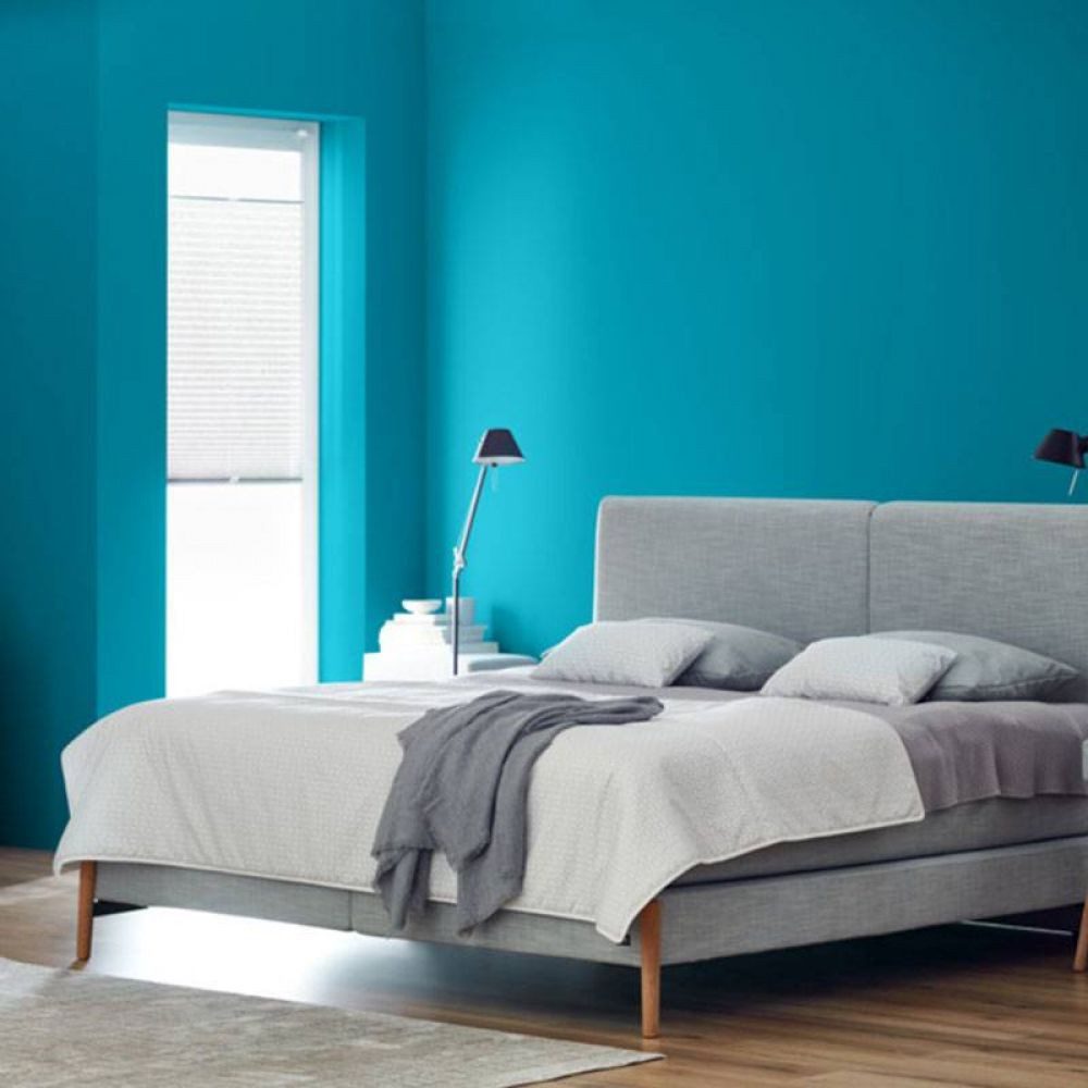 SCHÖNER WOHNEN FARBE Wandfarbe SW Trend Wandfarbe matt 1,0L lagune 5518 – Bild 2 von 2