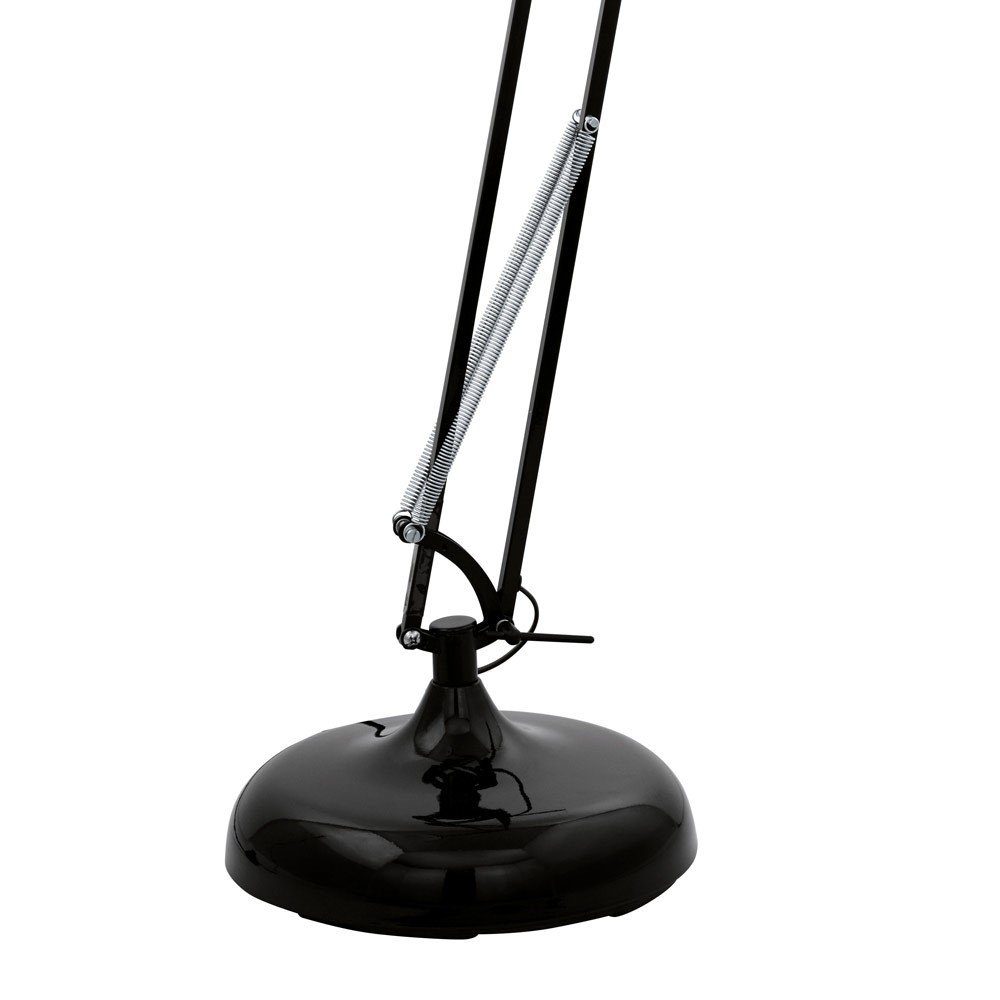 Stehleuchte Bonnet Schwarz Licht-Trend Vintage Stehlampe 190cm
