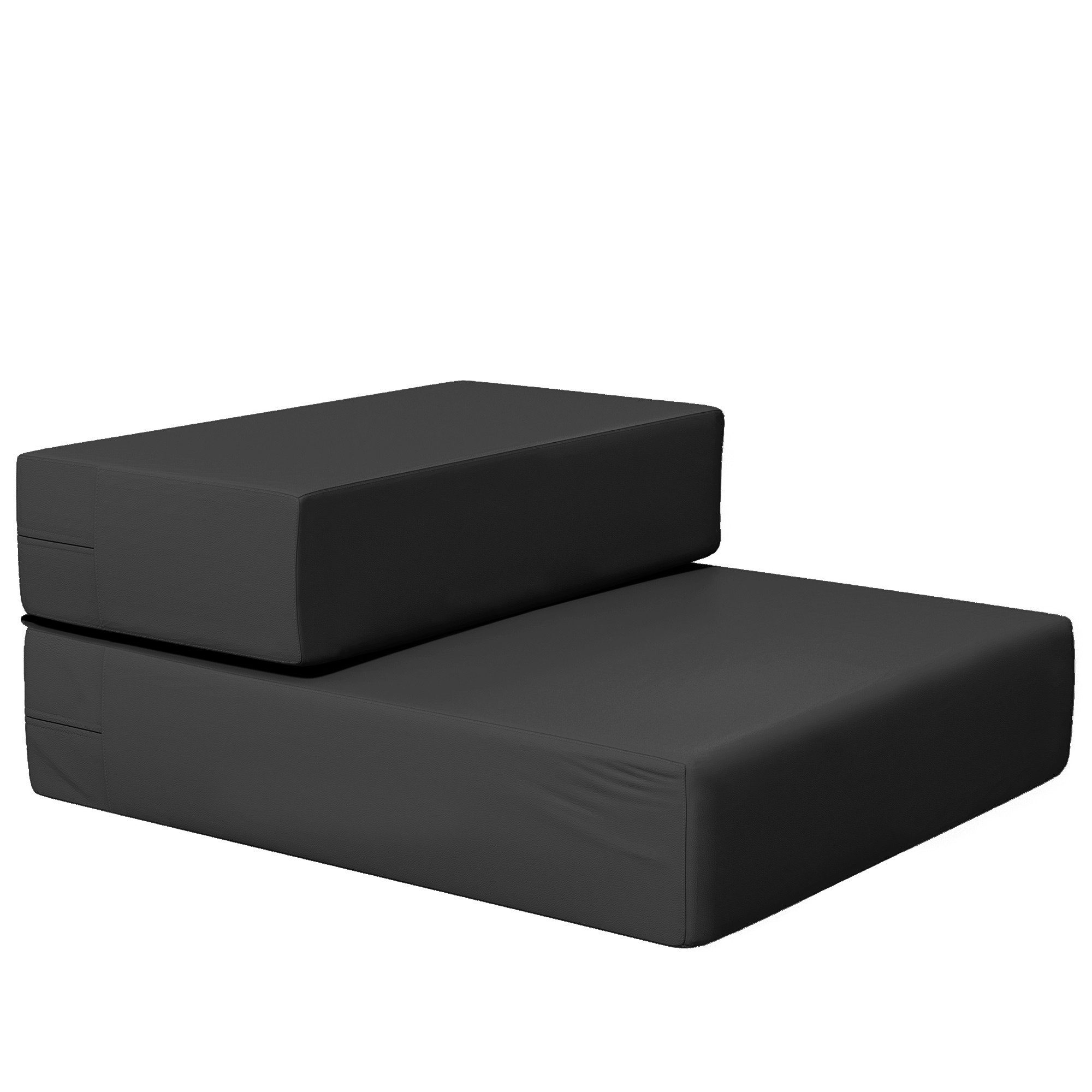 MC Star Haustiertreppe klappbar mit 2 Stufen für Katzen und Hunde, schwarz, günstig online kaufen