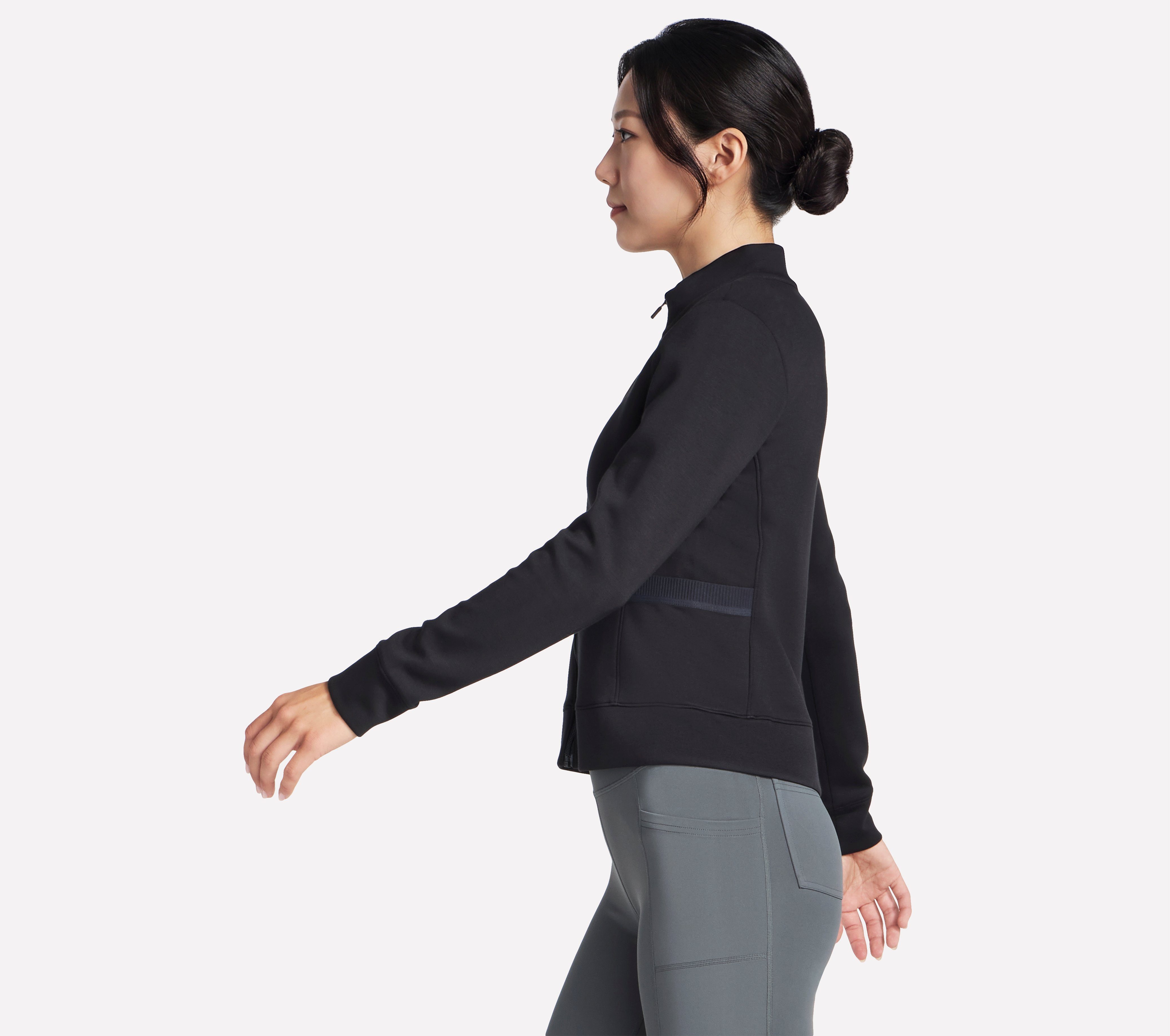 Skechers Trainingsjacke Women's Jacket für Sportmode und Fitness, mit flexibler Passform