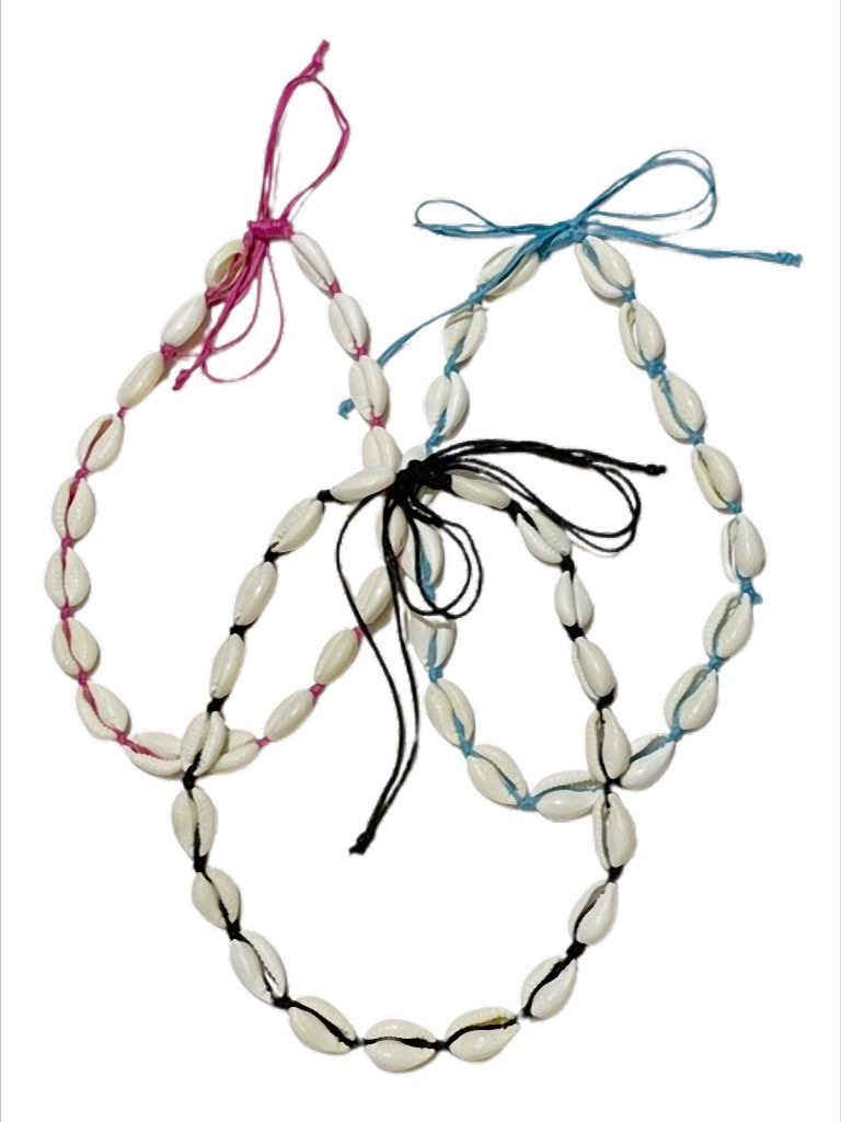 Westernlifestyle Kette ohne Anhänger Ocean Spirit Shells Muschelkette Kauri Muscheln