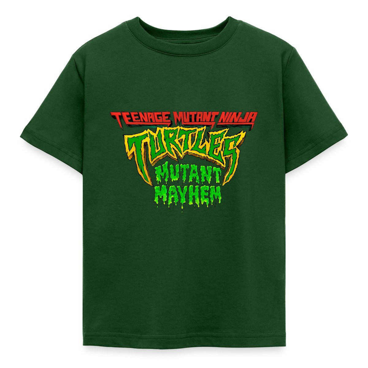 Spreadshirt T-Shirt TMNT Mutant Mayhem Logo Kinder T-Shirt (1-tlg)