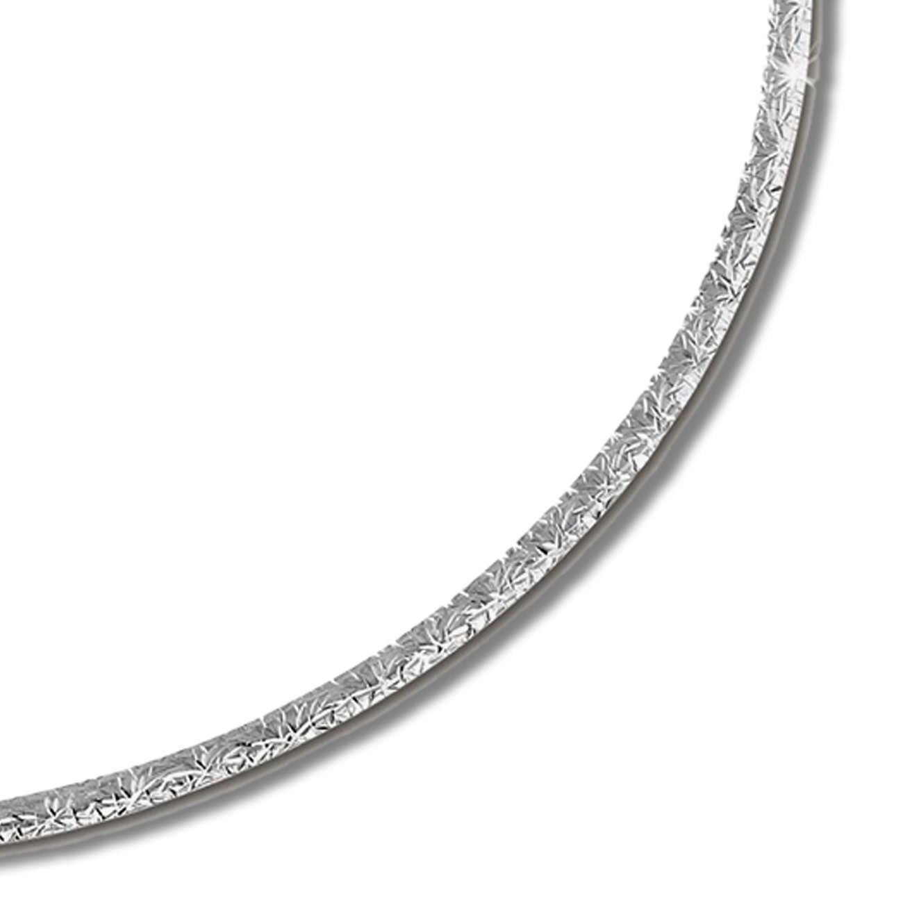 SilberDream Collier SilberDream Muster Collier silber rose (Collier), Colliers (Muster) ca. 45cm, 925 Sterling Silber, vergoldet (Roségold 3