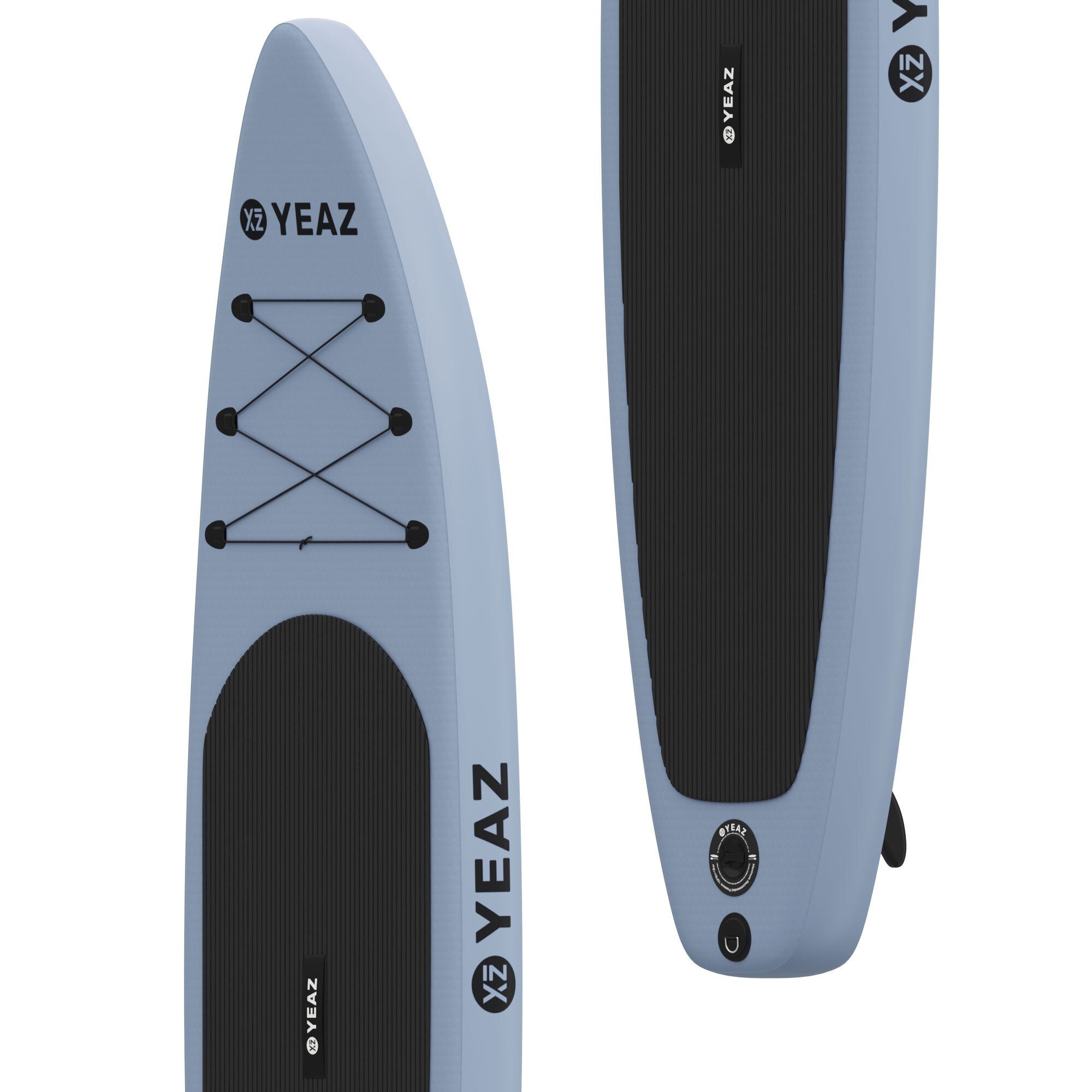 YEAZ Inflatable SUP-Board MARINA - EXOTRACE PRO - SET SUP Board und Kit, Inflatable SUP Board, (Set), inkl. Zubehör wie Paddel, Handpumpe und Rucksack