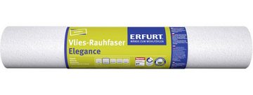 ERFURT Papiertapete Erfurt Vlies-Rauhfaser Elegance weiß 15 x 0,53 m