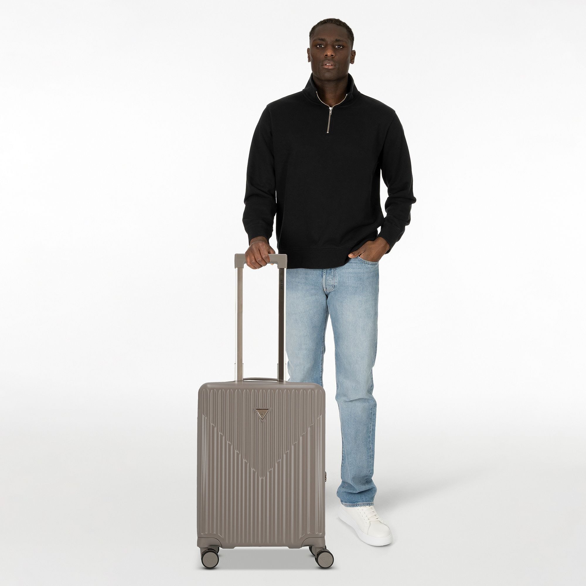 Guess Handgepäck-Trolley Centennial, 4 Rollen, ABS