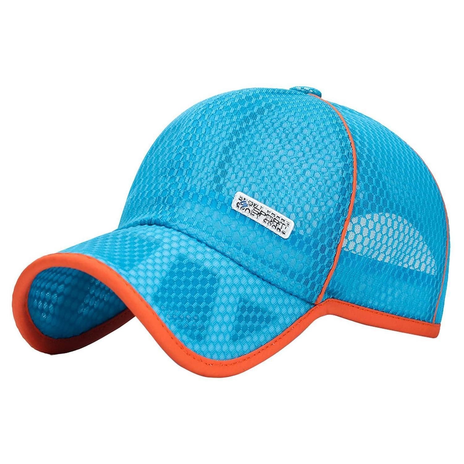 LuxusKollektion Schirmmütze Baseball Cap Kinder Mesh Blau (1-St)