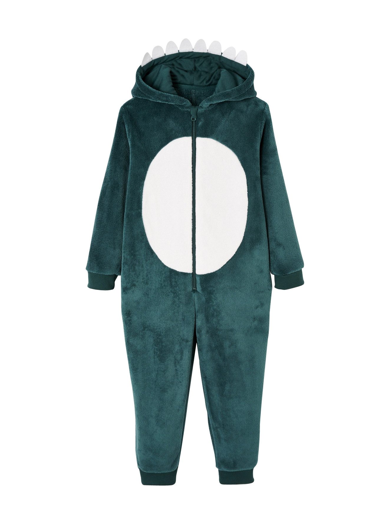 vertbaudet Schlafanzug Plüsch-Overall, Onesie DINOSAURIER