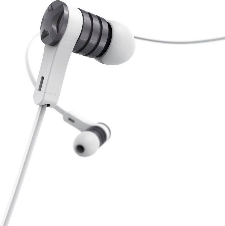 Musiksteuerung, Headset Remotefunktion Ohrhörer, In-Ear-Kopfhörer, In f. mit unterstützt Mikrofon Hama wenn vom Handy Intense Ear