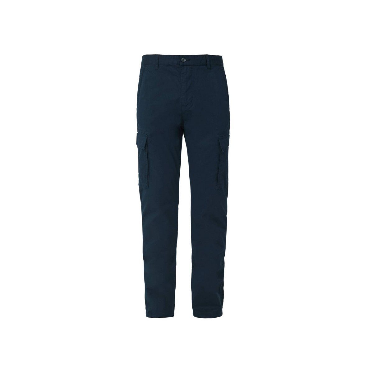 s.Oliver blau regular (1-tlg) Stoffhose