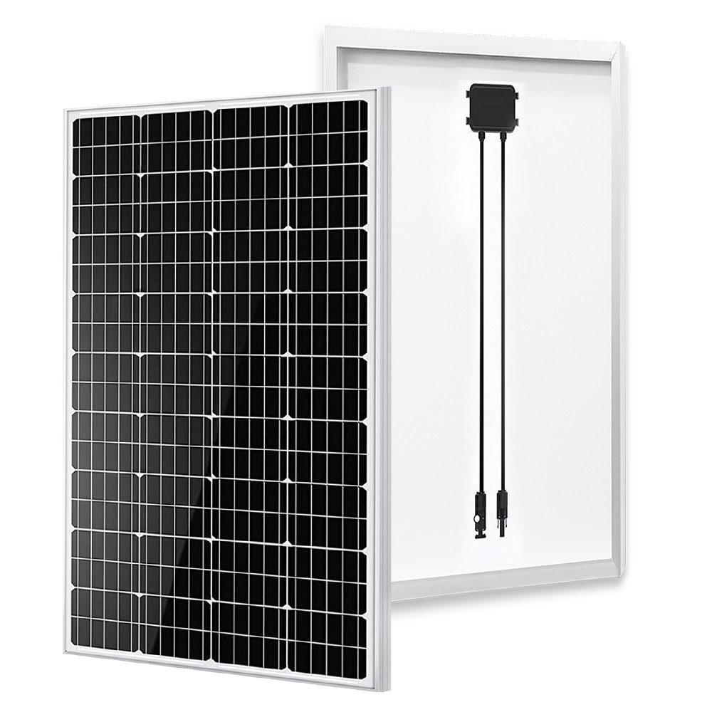 GLIESE Solarmodul 300W Solarpanel für Balkonkraftwerk Wohnmobil/Camper Dachfläche, 300 W, Monokristallin, (Pack, 1-St., Solarmodul), Einfache Erweiterung durch Serien-/Parallelschaltung