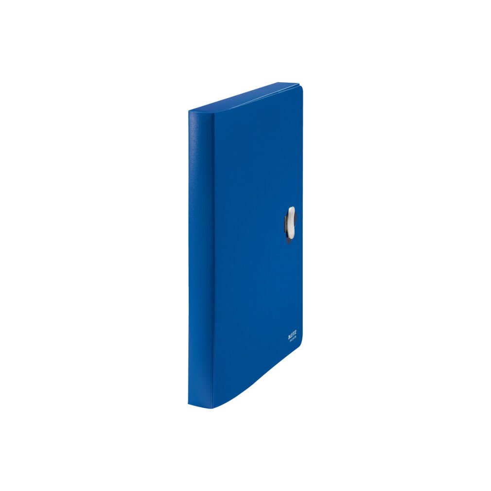 LEITZ Fächermappe Heftbox Recycle 4,0 cm blau