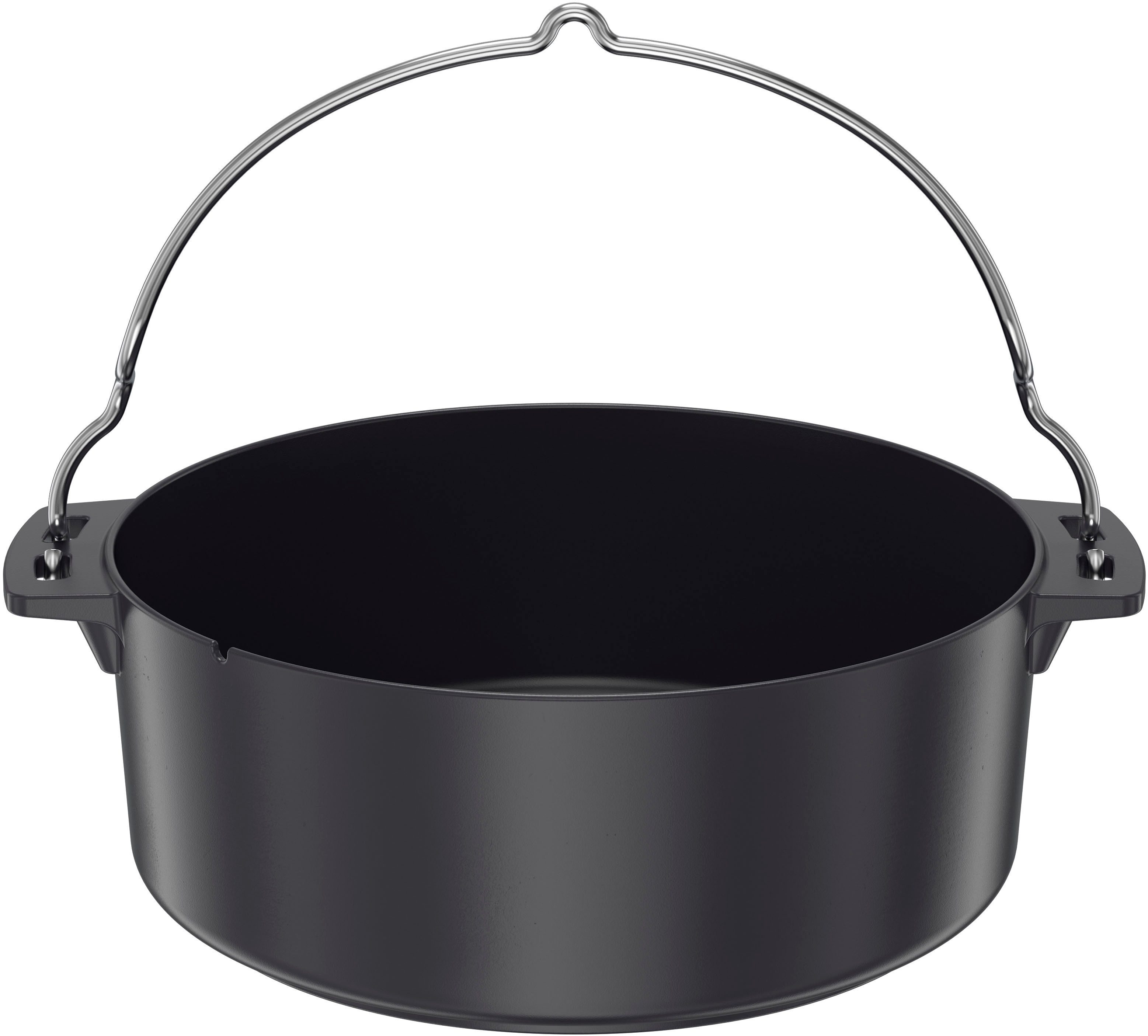 RÖSLE Grilltopf Dutch-Oven Vario, Edelstahl 18/10, Gusseisen, Ø 35 cm, 8,5 l