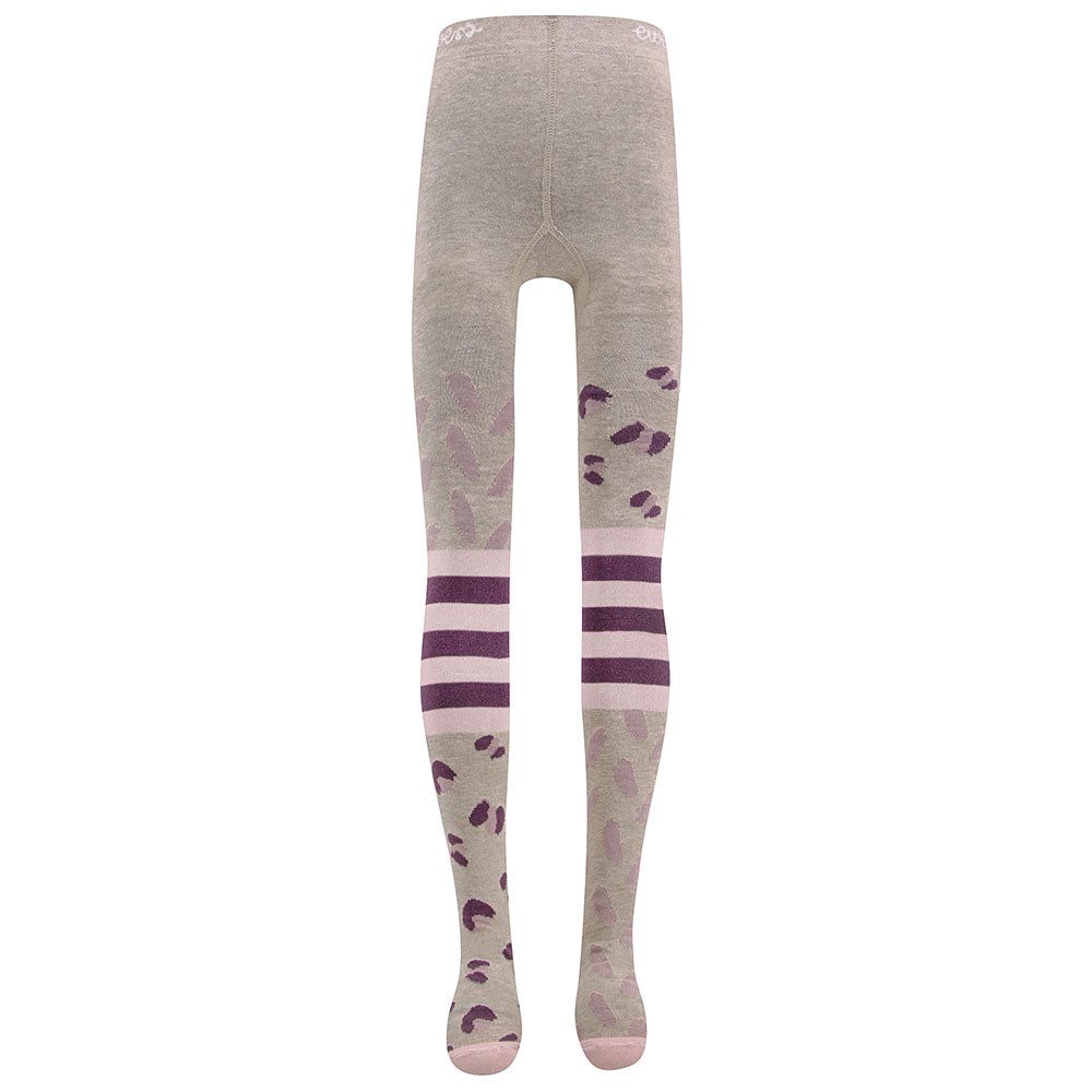 Ewers Strumpfhose Strumpfhose 2er Pack Flipside/Blumen (2 St. 2er-Set) 80% Baumwolle, 17% Polyamid, 3% Elasthan