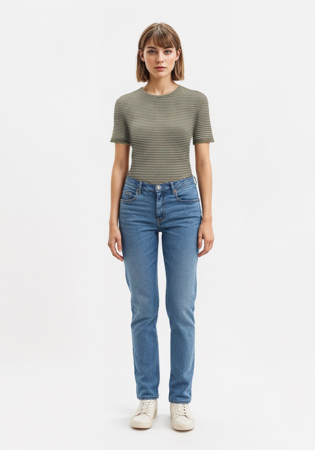 ONLY Kurzarmshirt ONLTINE S/S O-NECK TOP günstig online kaufen