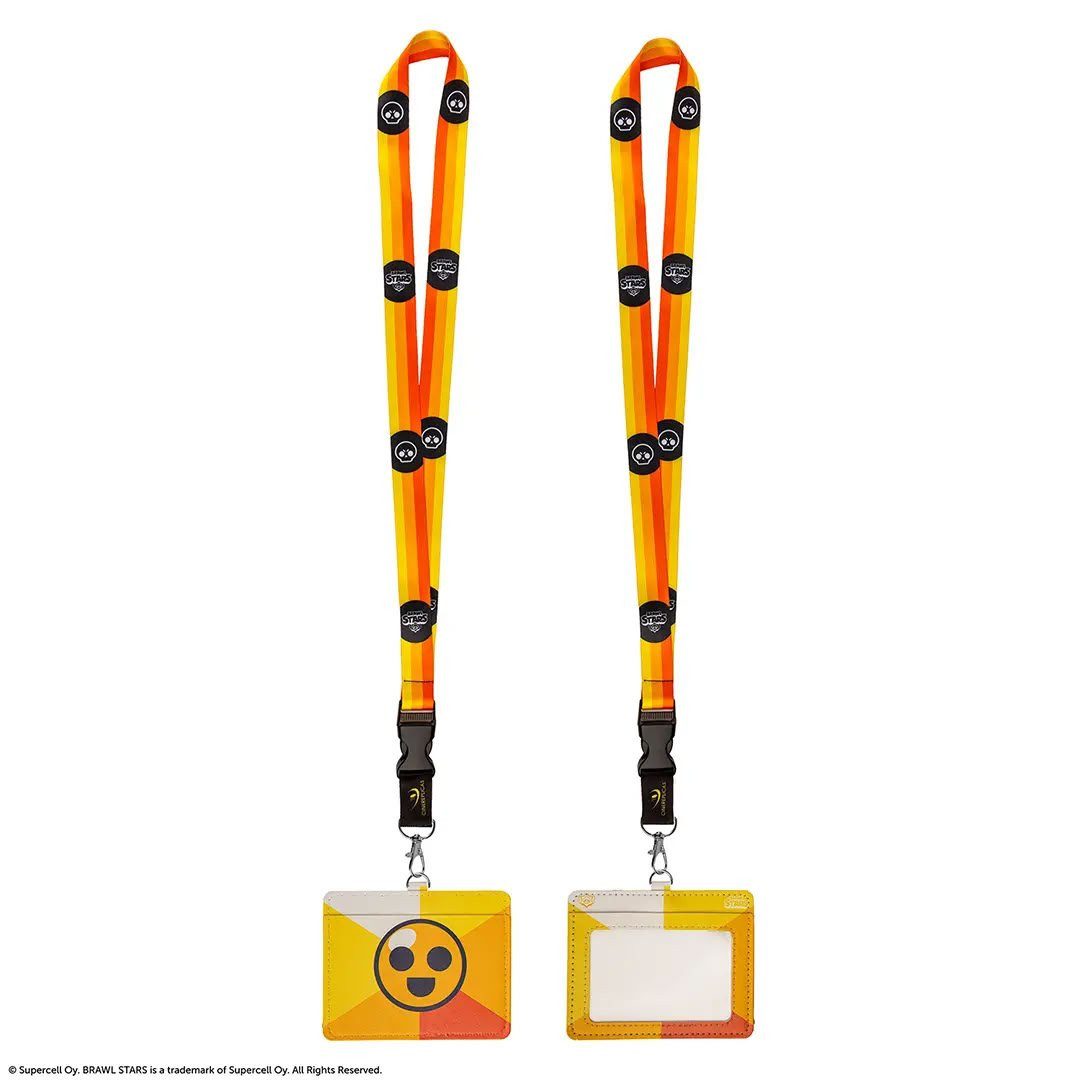 Cinereplicas Schlüsselanhänger Brawl Stars Starr Drop Lanyard mit Kartenhalter