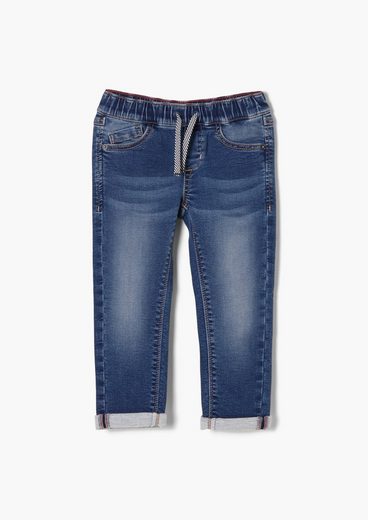 s.Oliver 5-Pocket-Jeans »Slim: Joggstyle-Denim« Waschung