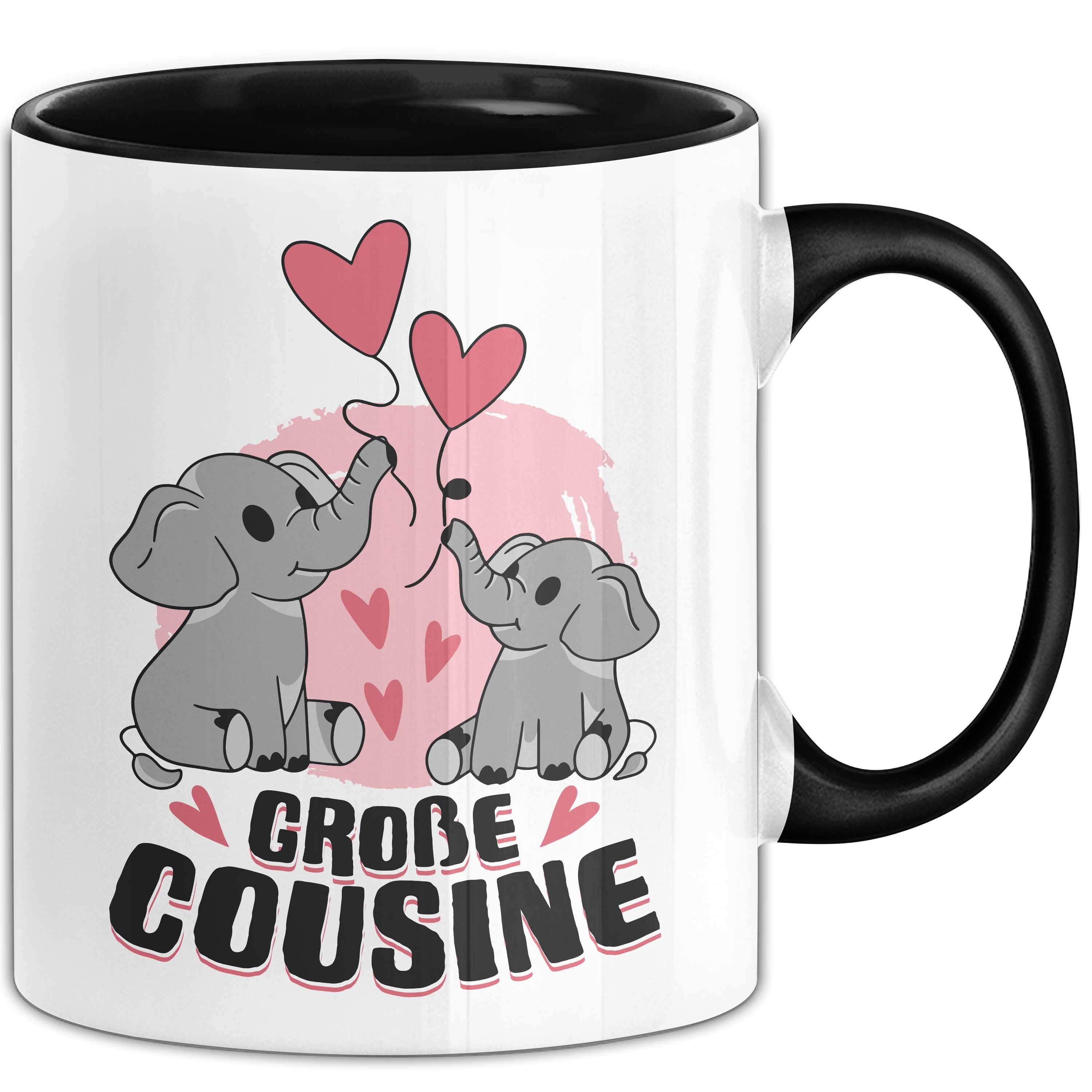 Trendation Tasse Große Cousine Tasse Geschenk Verkündung Du Wirst Große Cousine Geschen