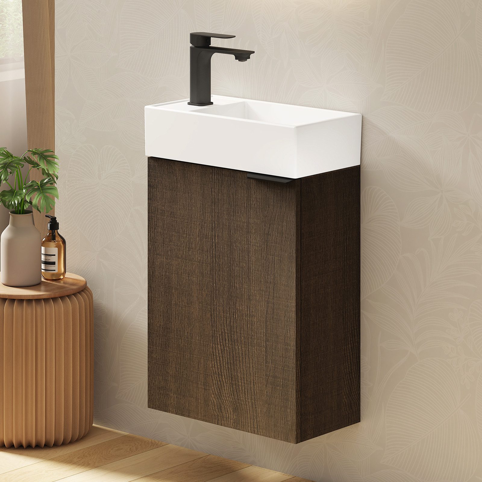 EMKE Waschtisch Waschtisch mit Unterschrank 41,7 cm klein Badmöbel für bad günstig online kaufen