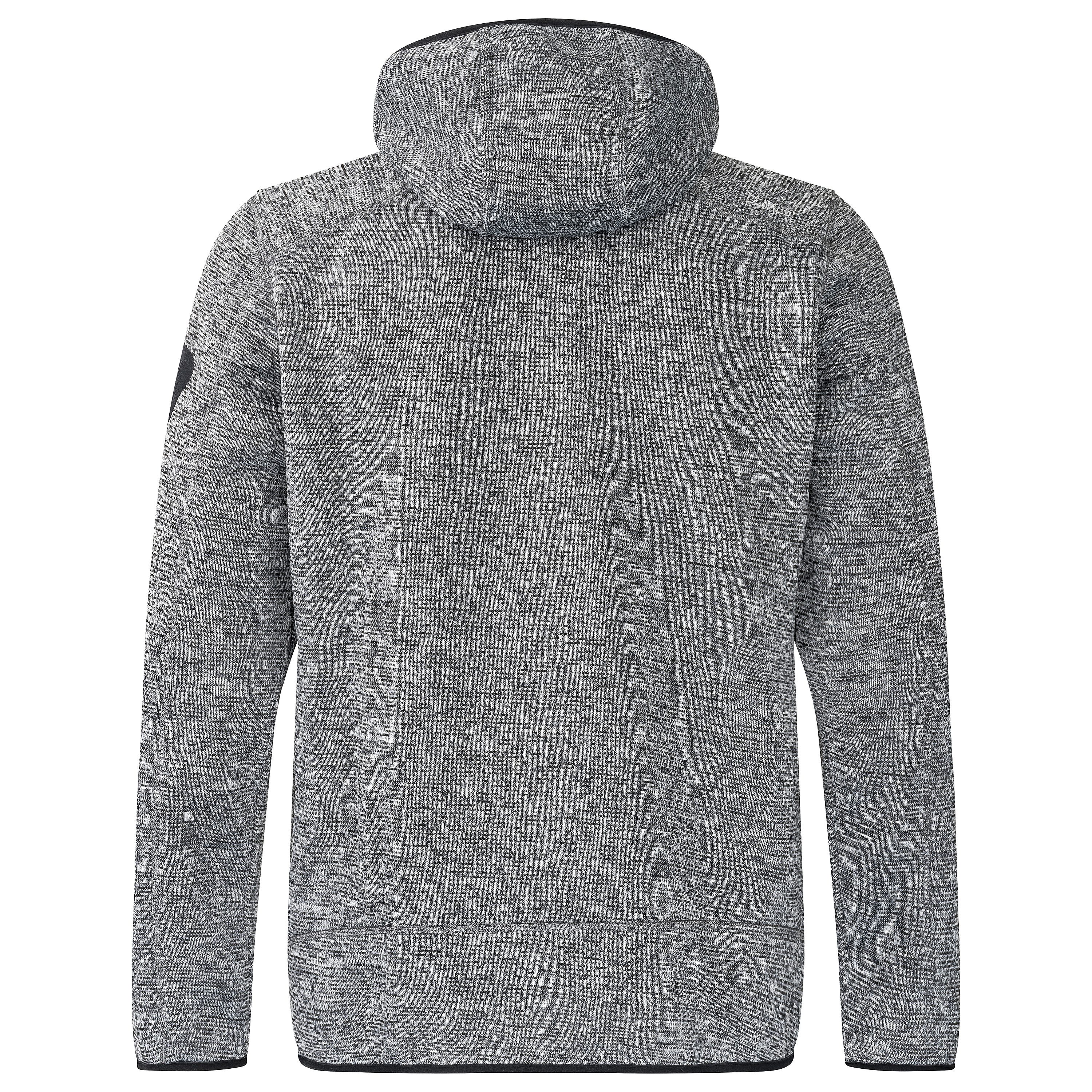 CMP Fleecejacke CMP Herren Fleecejacke Knitted Fix Hood Jacket 3H60847N günstig online kaufen