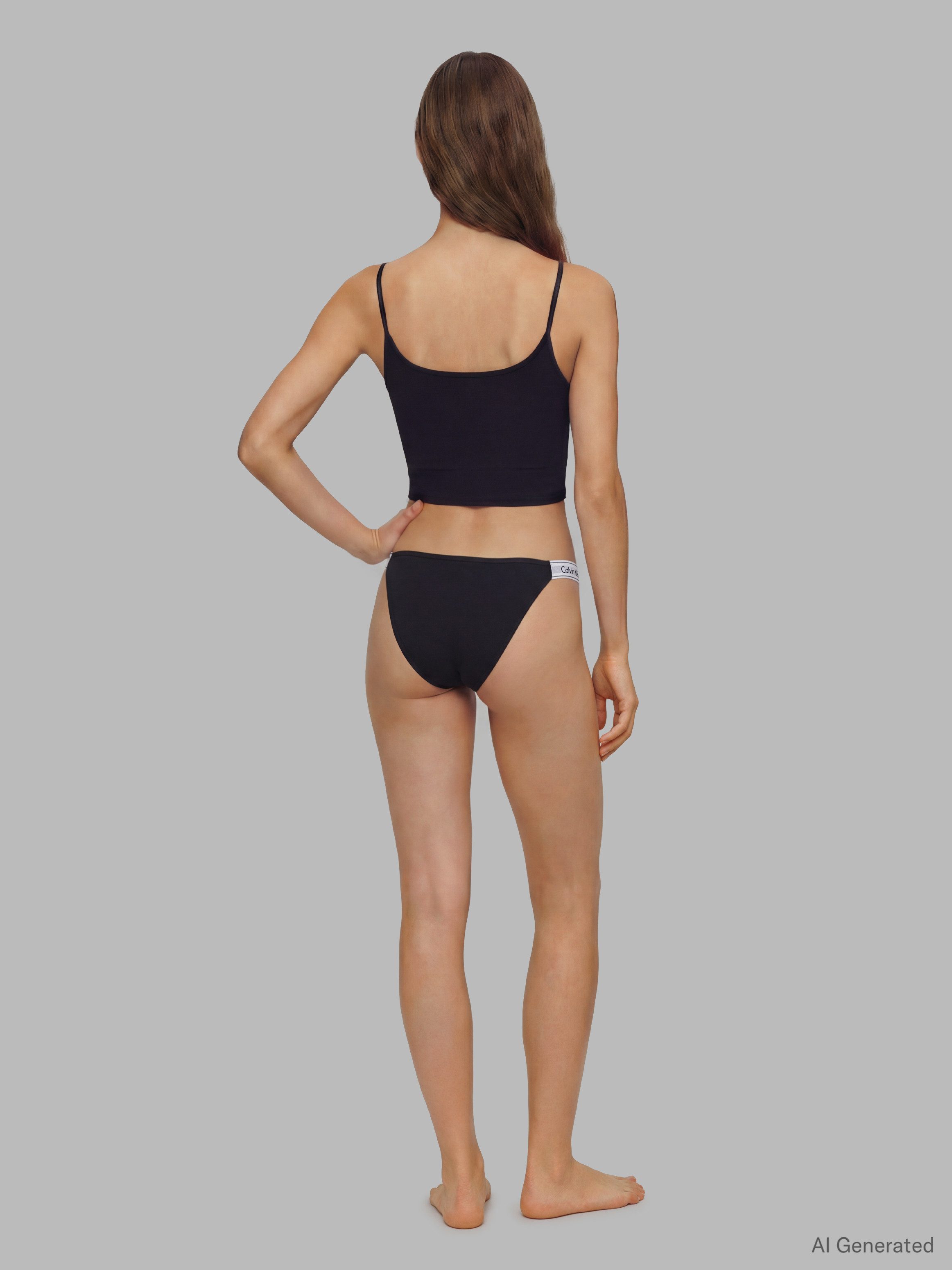 Calvin Klein Underwear Tanga STRING BIKINI Körpernahe Passform mit elastischem Bund