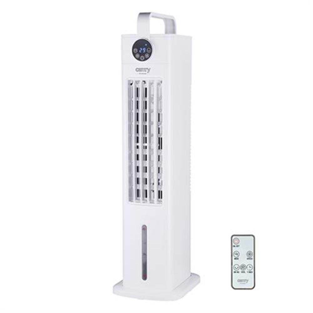 Top-Verkaufsleistung Camry Bodenventilator Turmventilator, 1 7858 LCD 3 Touchpanel, CR Timer, weiß 3 Fernbedienung, in Lüfterstufen, Ventilator