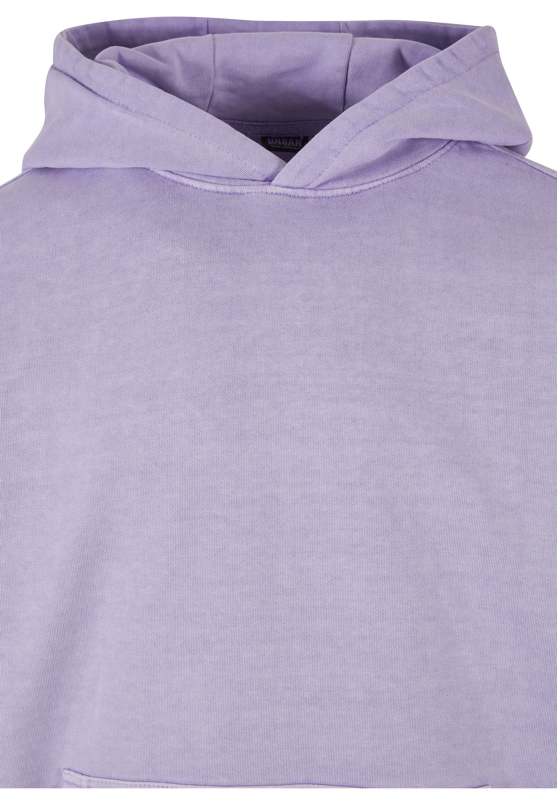 URBAN CLASSICS Rundhalspullover Urban Classics Herren Heavy Terry Garment Dye Hoody (1-tlg)