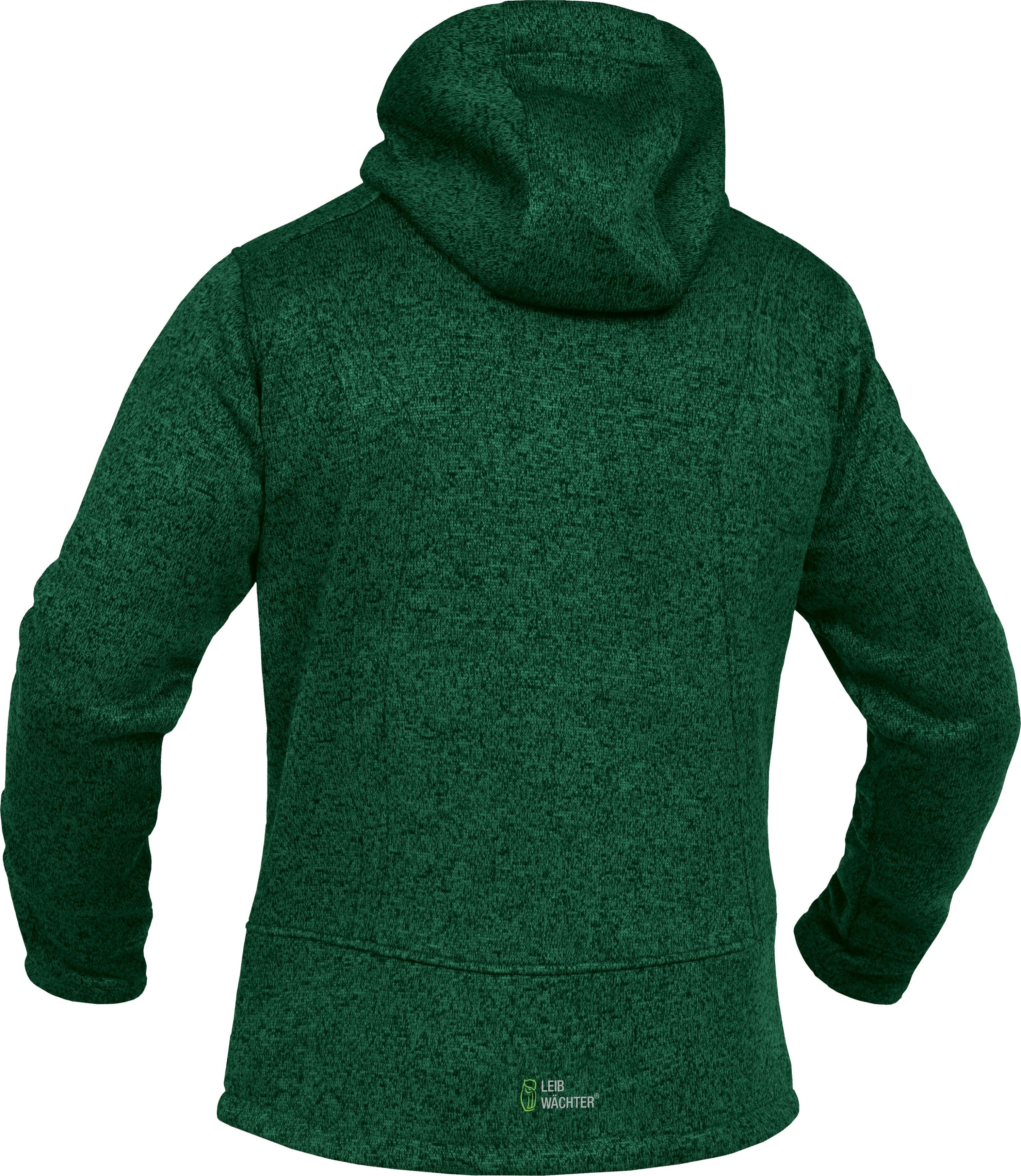 Leibwächter Kapuzenstrickjacke Casual-Line Strickjacke unisex günstig online kaufen