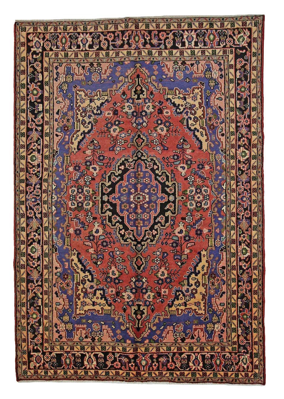 Orientteppich Perserteppich Hamadan 302 x 210 cm