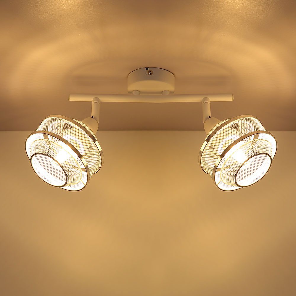 Designlampe inklusive, LED nicht etc-shop Wohnzimmerlampe Leuchtmittel Spotleuchte Deckenleuchte, Deckenlampe Deckenleuchte