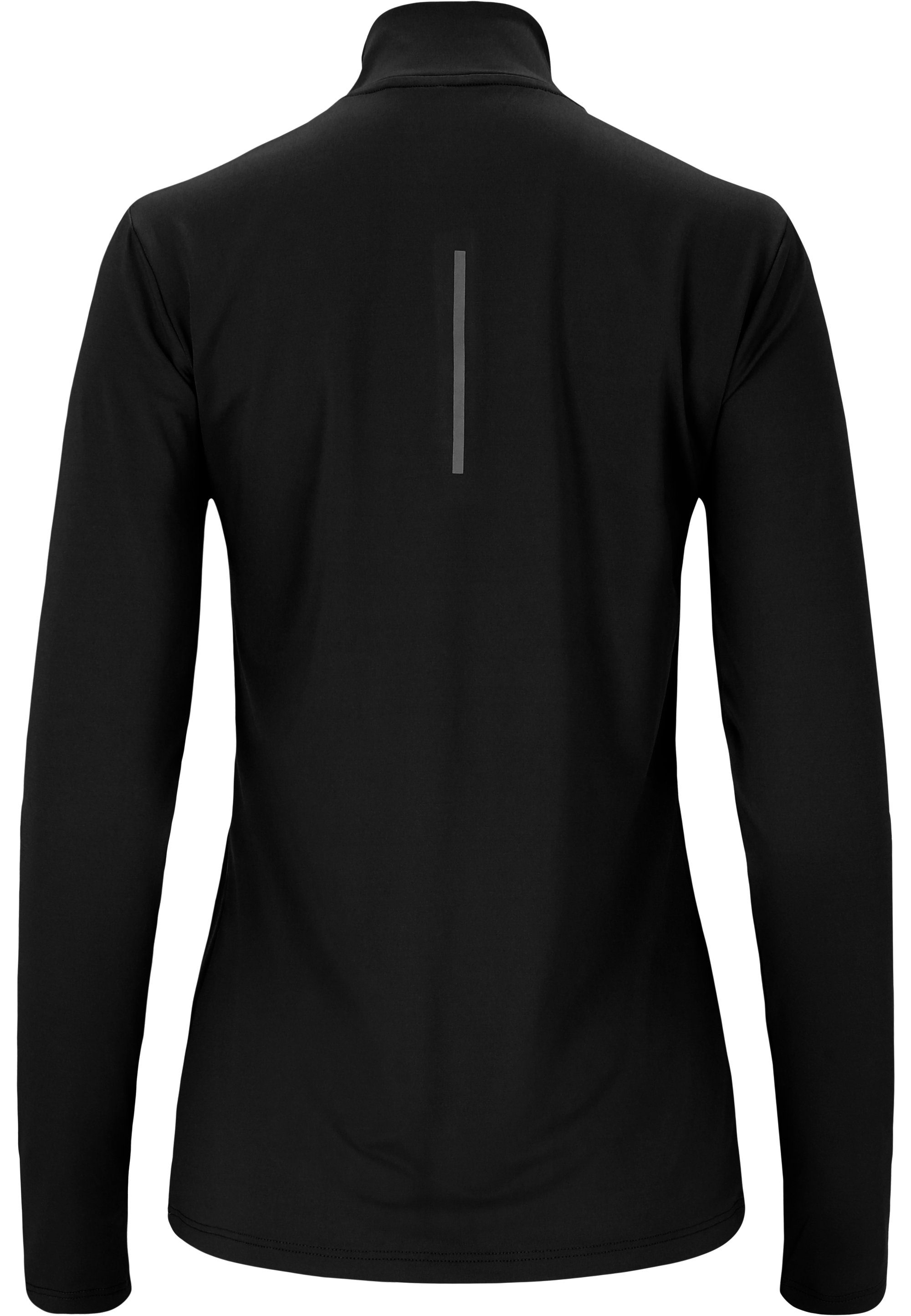 ENDURANCE Funktionsshirt Jaelyn mit (1-tlg) praktischen schwarz Reflektoren