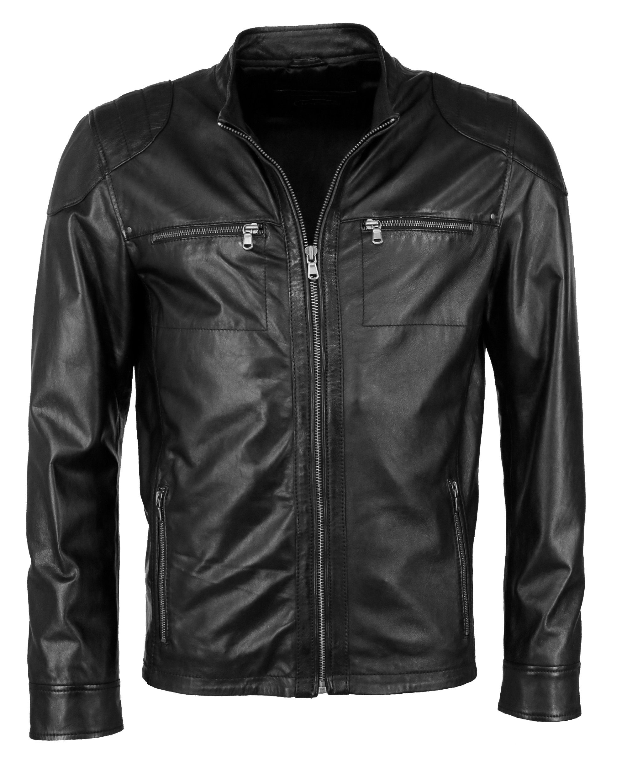 JCC Bikerjacke 31020219Ecom black | Übergangsjacken