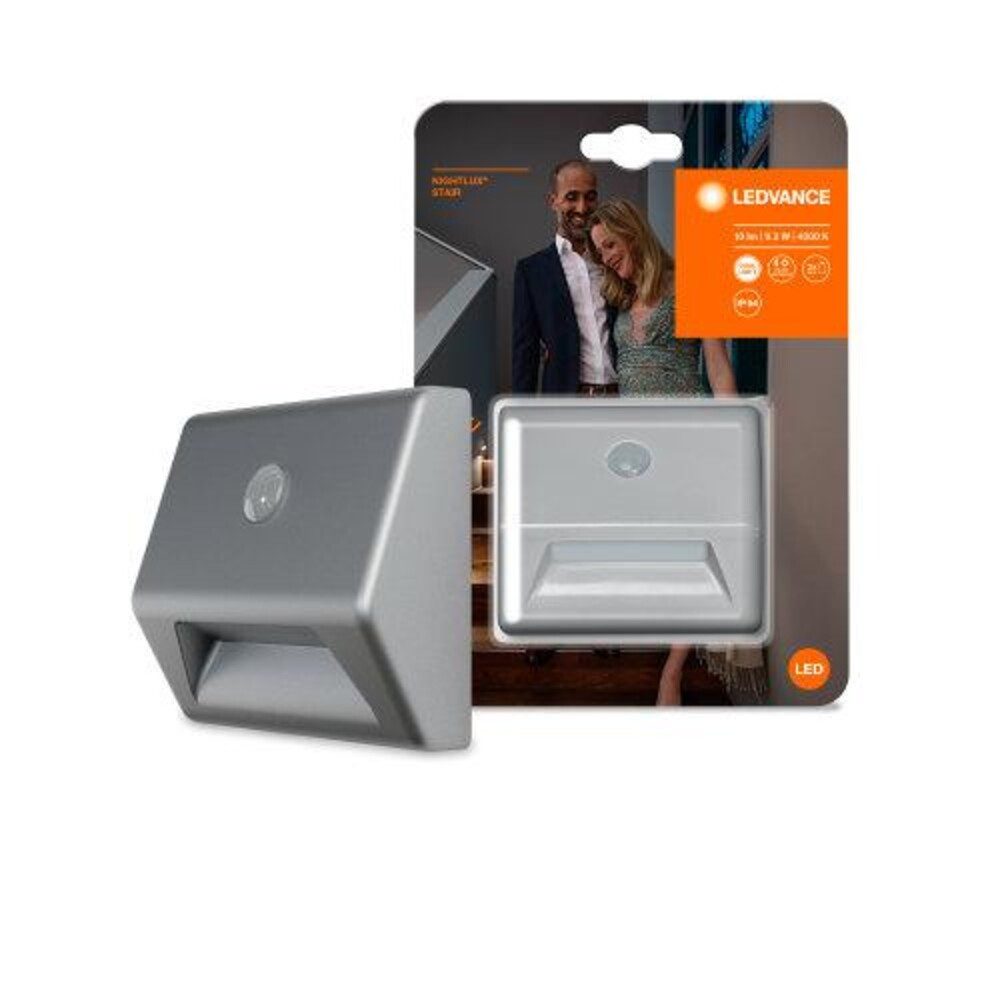 Ledvance Nachtlicht NIGHTLUX® Stair 4000 K 0,25 W 10 lm, 0,25W L28mm, wassergeschützt, kaltweiß