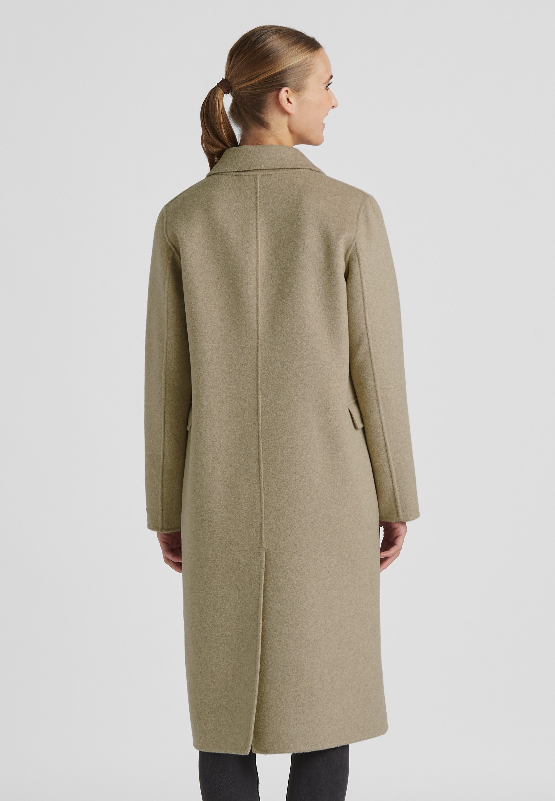 Milestone Langmantel MSNorma Damen elegant, klassisch Knöpfe