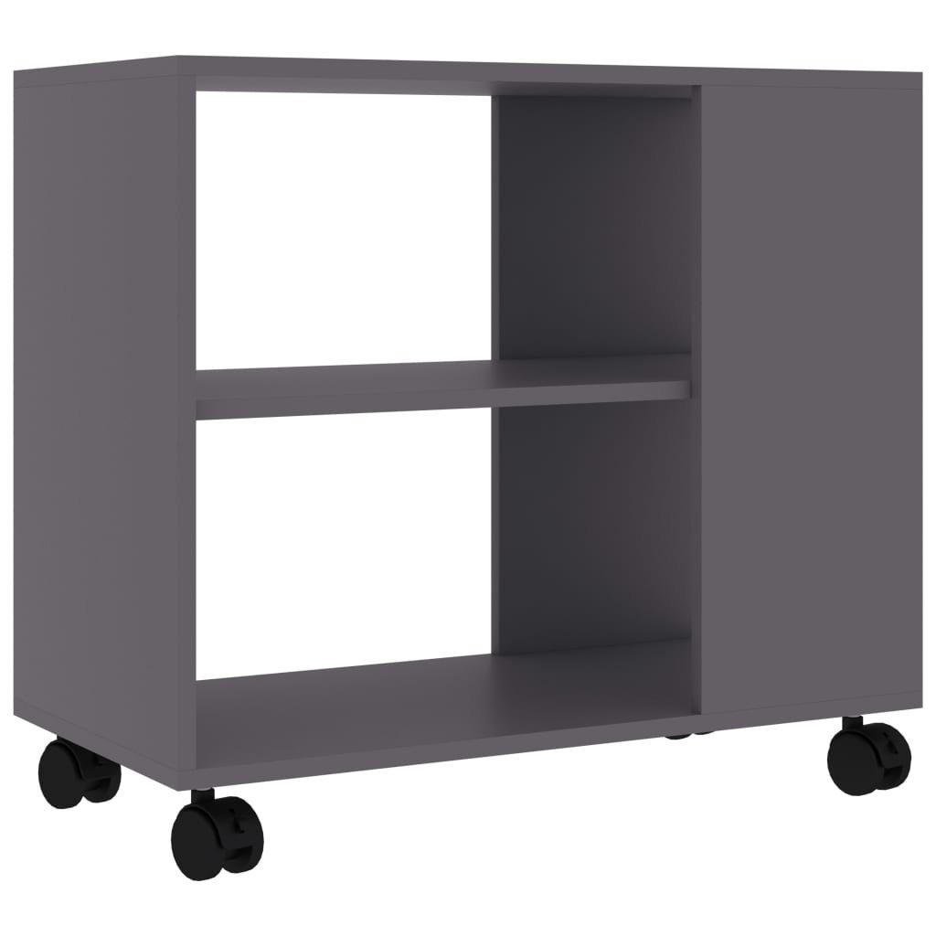 furnicato Beistelltisch Grau 70x35x55 cm Holzwerkstoff (1-St)