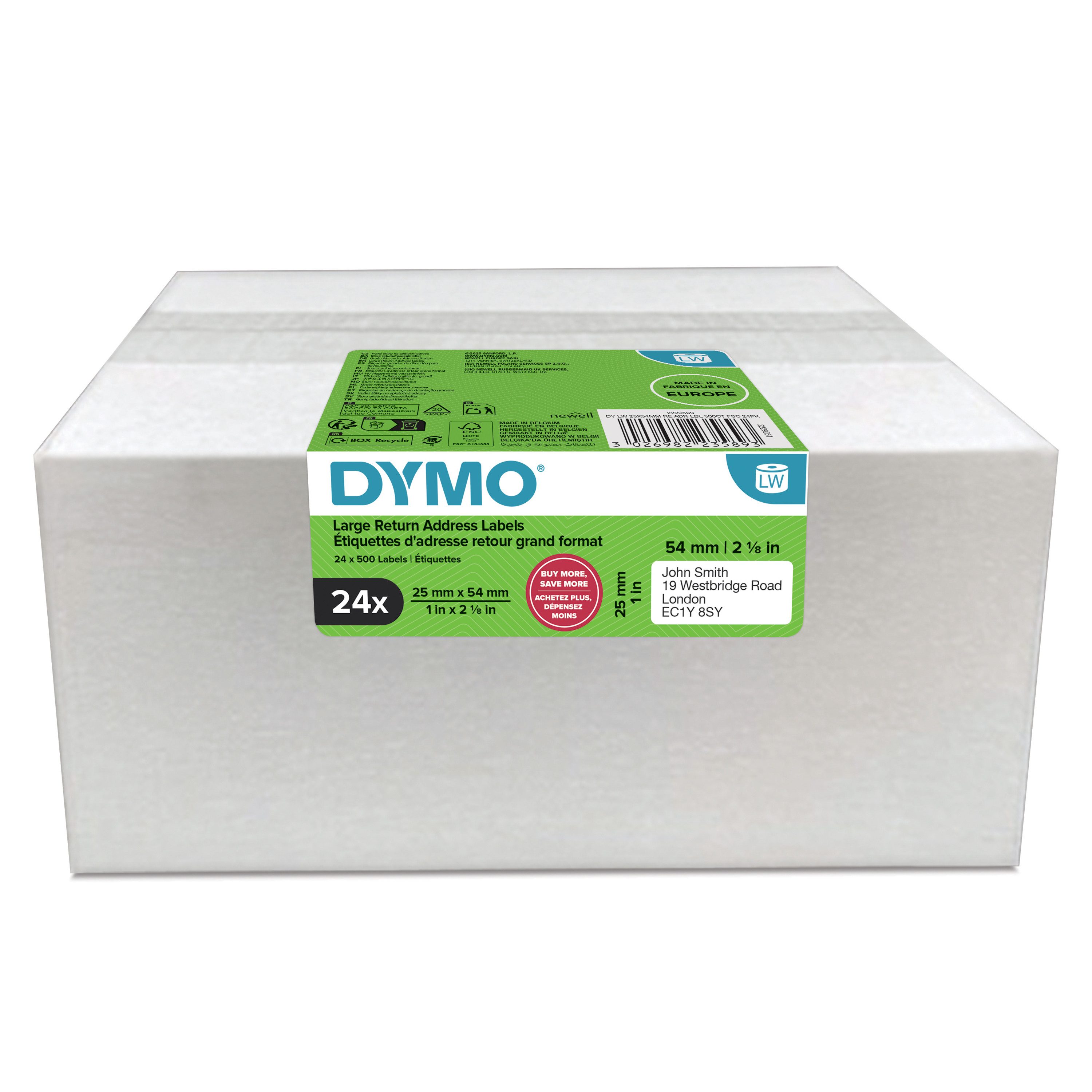 DYMO Etikett
