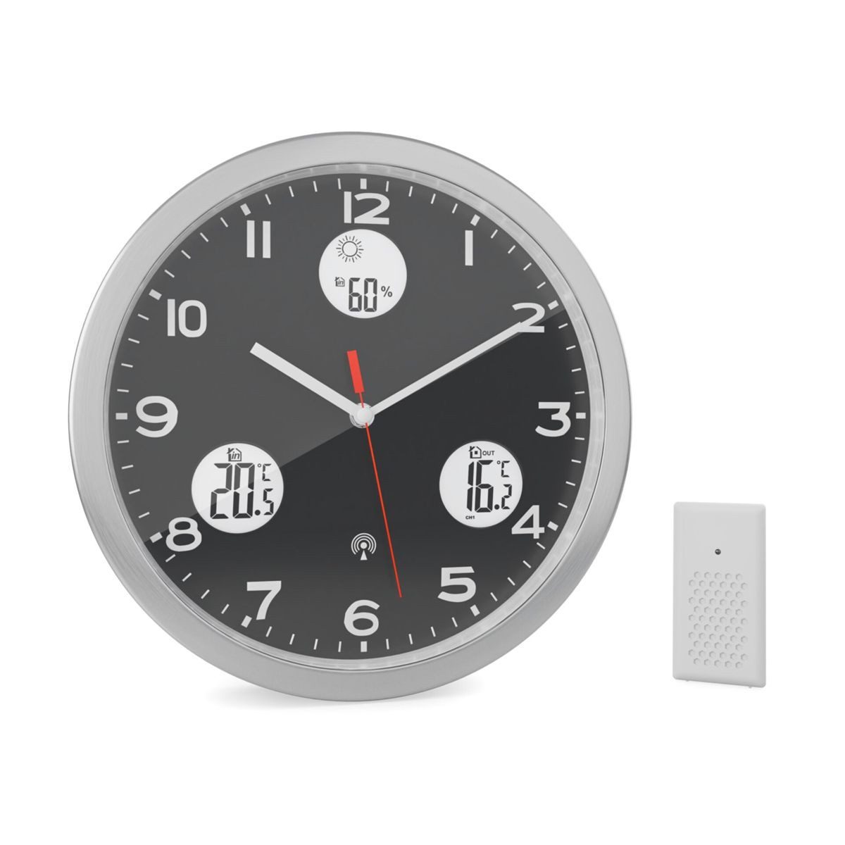 Mebus Wecker 13149 Funk Wanduhr