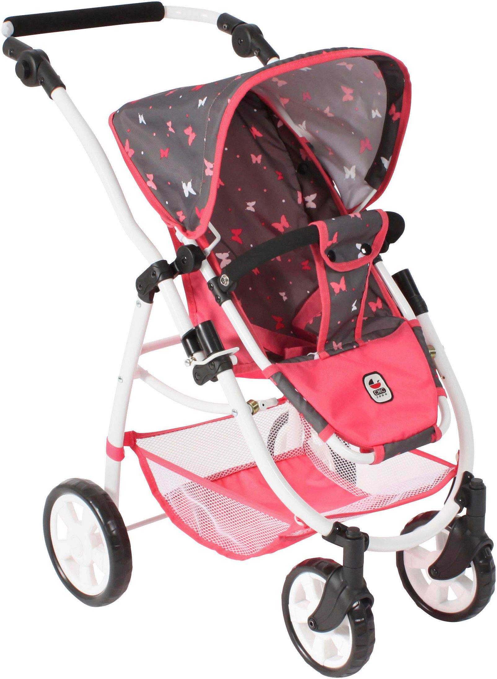 CHIC2000 Kombi-Puppenwagen Emotion 2.0, Butterfly, inkl. Babywanne, Sportwa günstig online kaufen