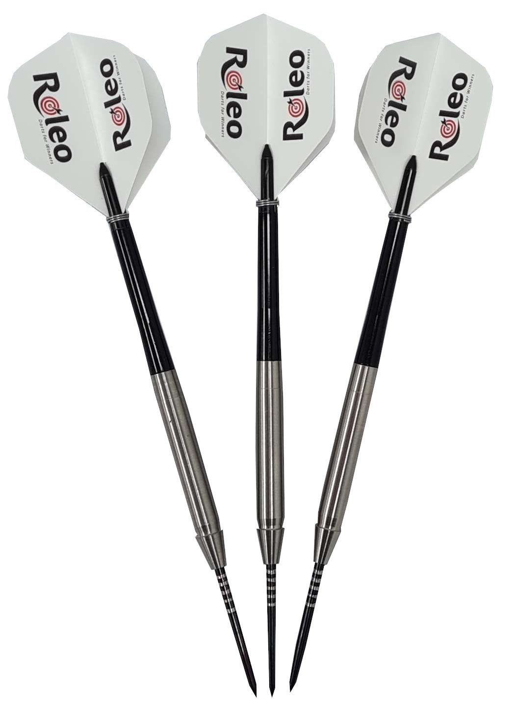 Roleo Dartpfeil Roleo Profi Steeldartpfeile PR-2 - 90% Tungsten - 3er Set 21g