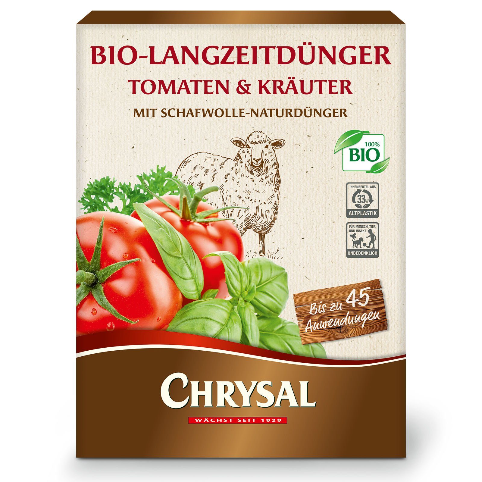 Langzeitdünger Bio-Langzeitdünger Tomaten und Kräuter - 700 g
