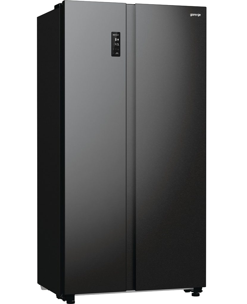 GORENJE Side-by-Side NRR 9185DABXL, 186,5 cm hoch, 91 cm breit, NoFrost Plus, MultiFlow 360°, XtraSpace, FastFreeze