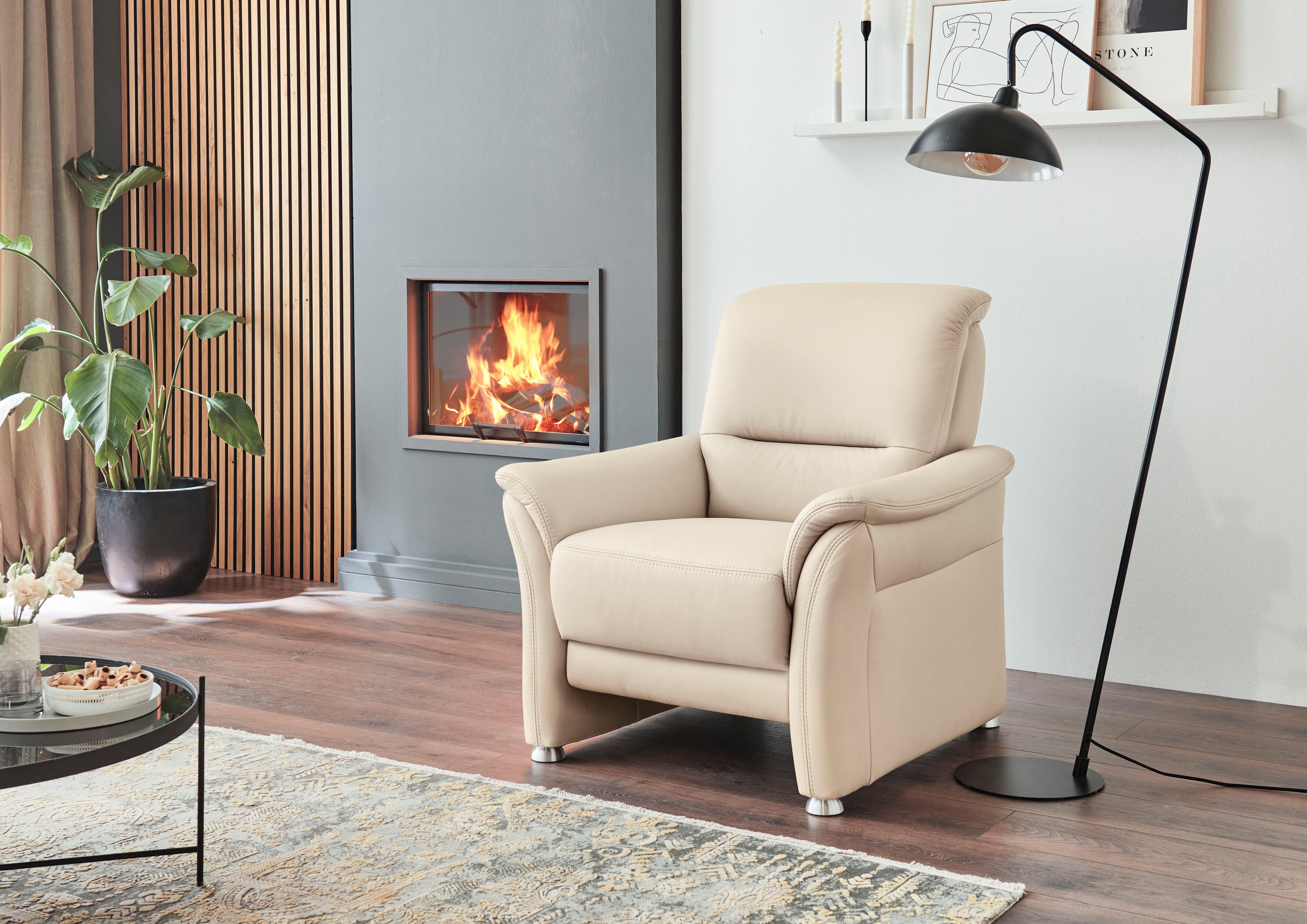 Die PlanBar Sessel PN-PF23182, Sitzhöhe 49 cm, Federkernpolsterung, frei im Raum stellbar