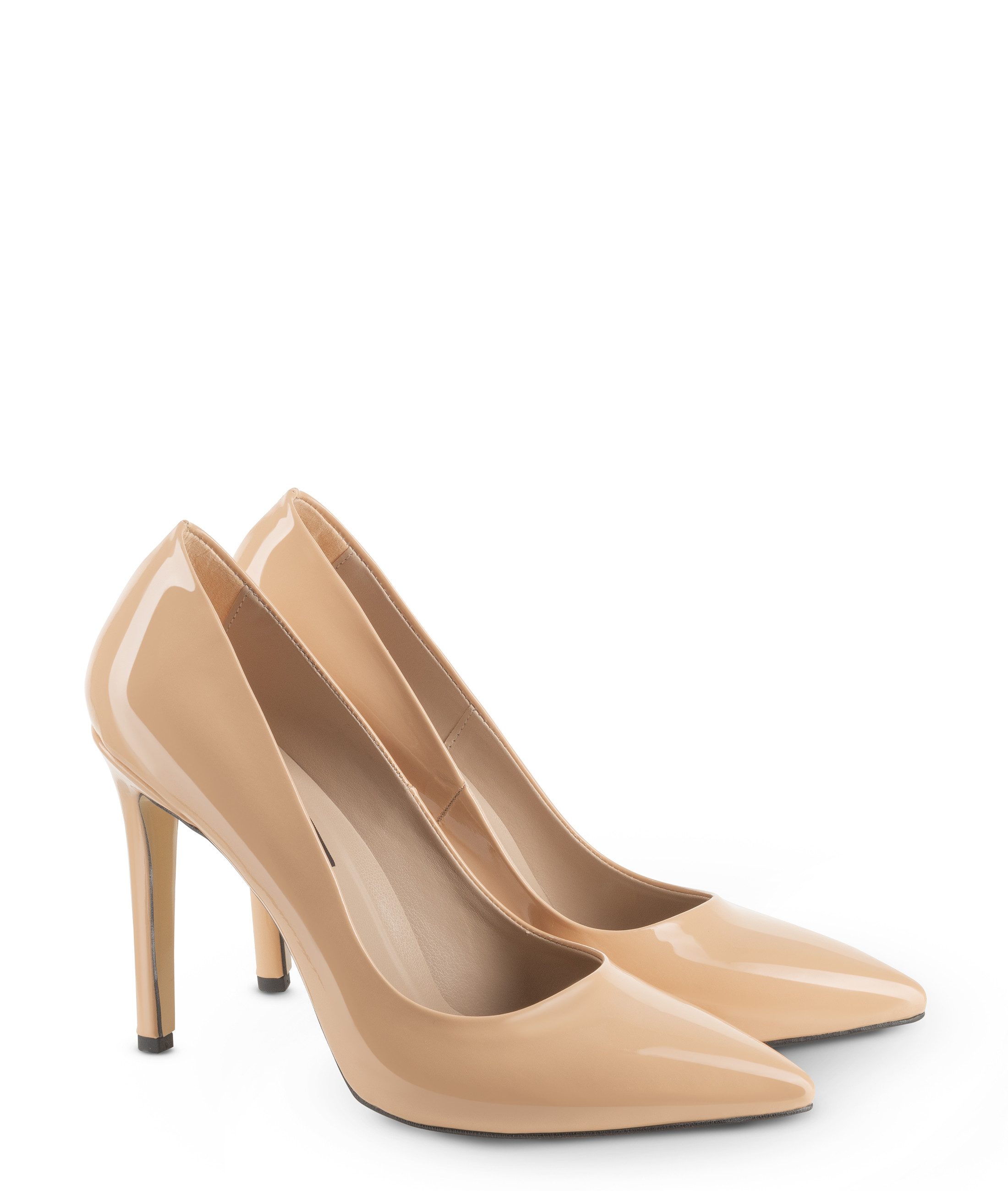 Michael Soul Lucia beige lack High-Heel-Pumps