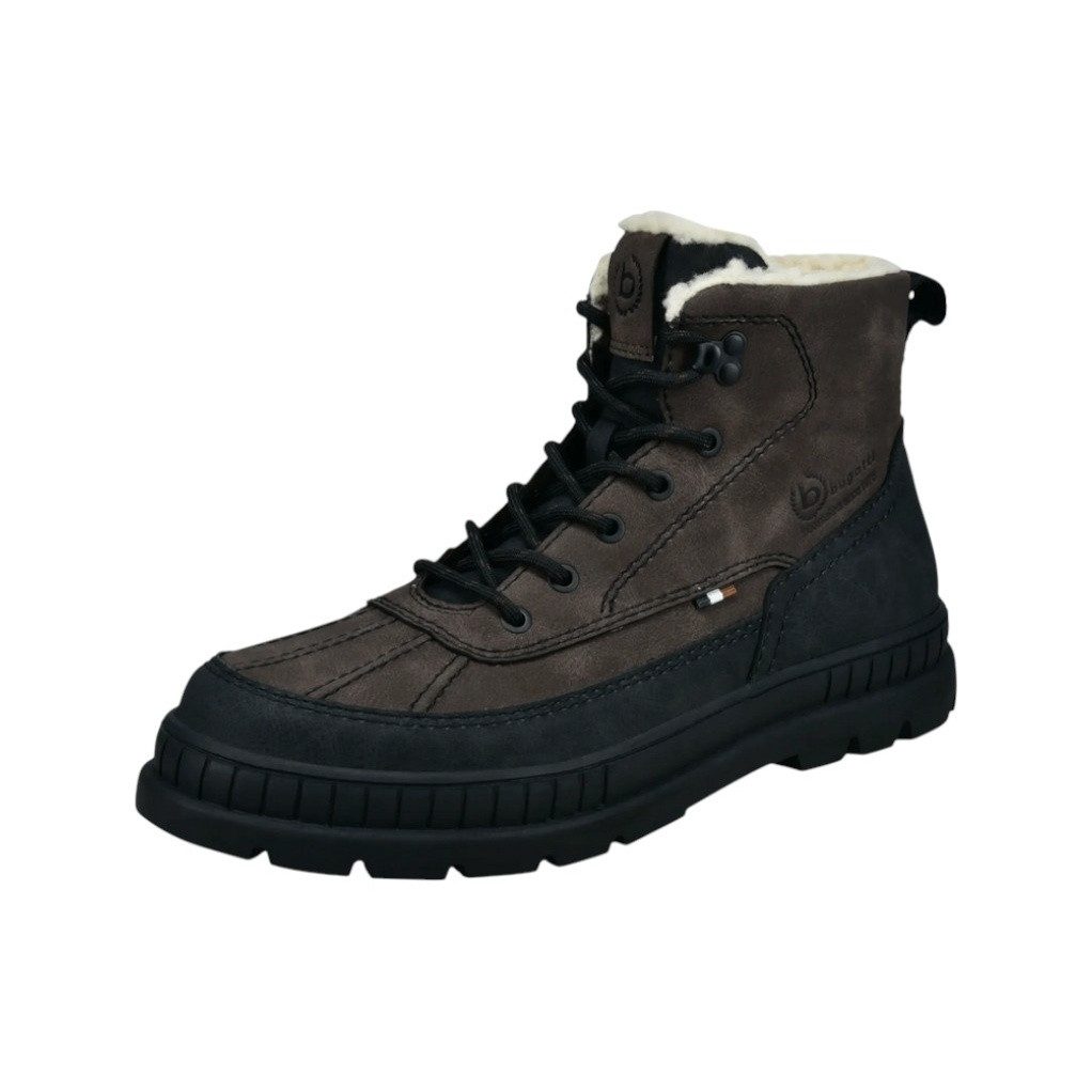 Winterschuhe AGA54 dunkelbraun/schwarz Herren Winterstiefel
