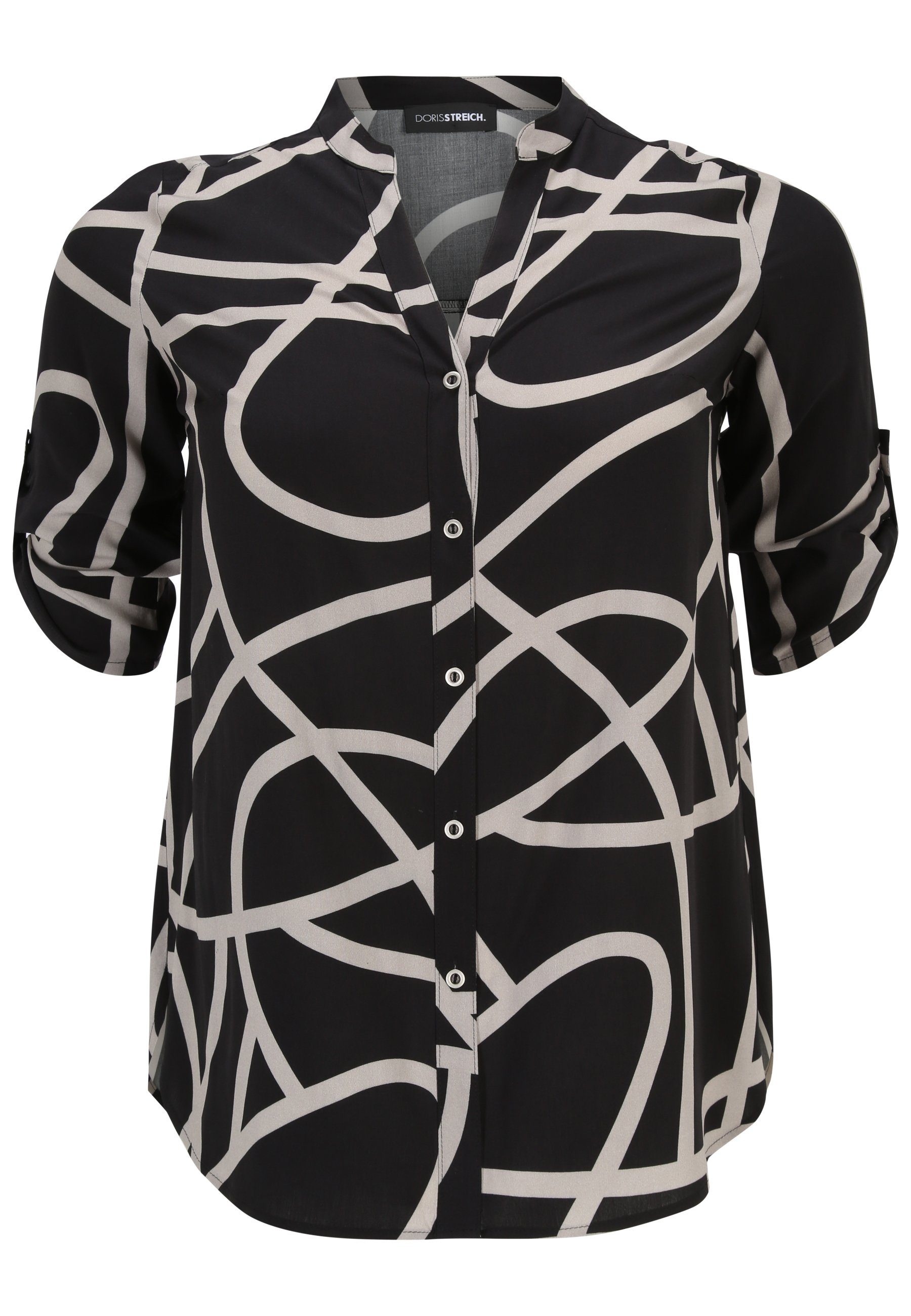 Doris Streich Kurzarmbluse Bluse