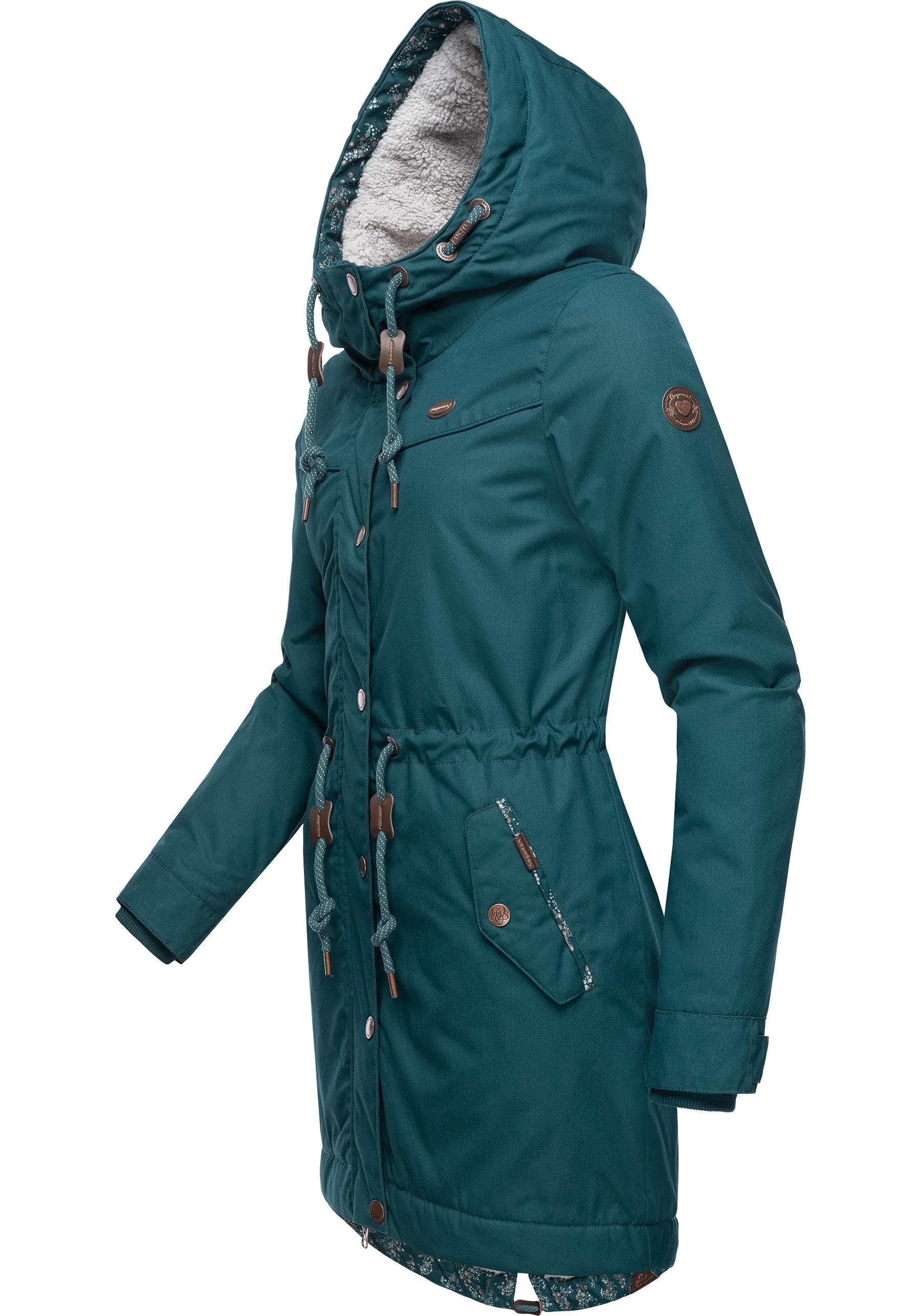Ragwear Winterjacke YM-Canny stylischer Damen Kurzmantel günstig online kaufen