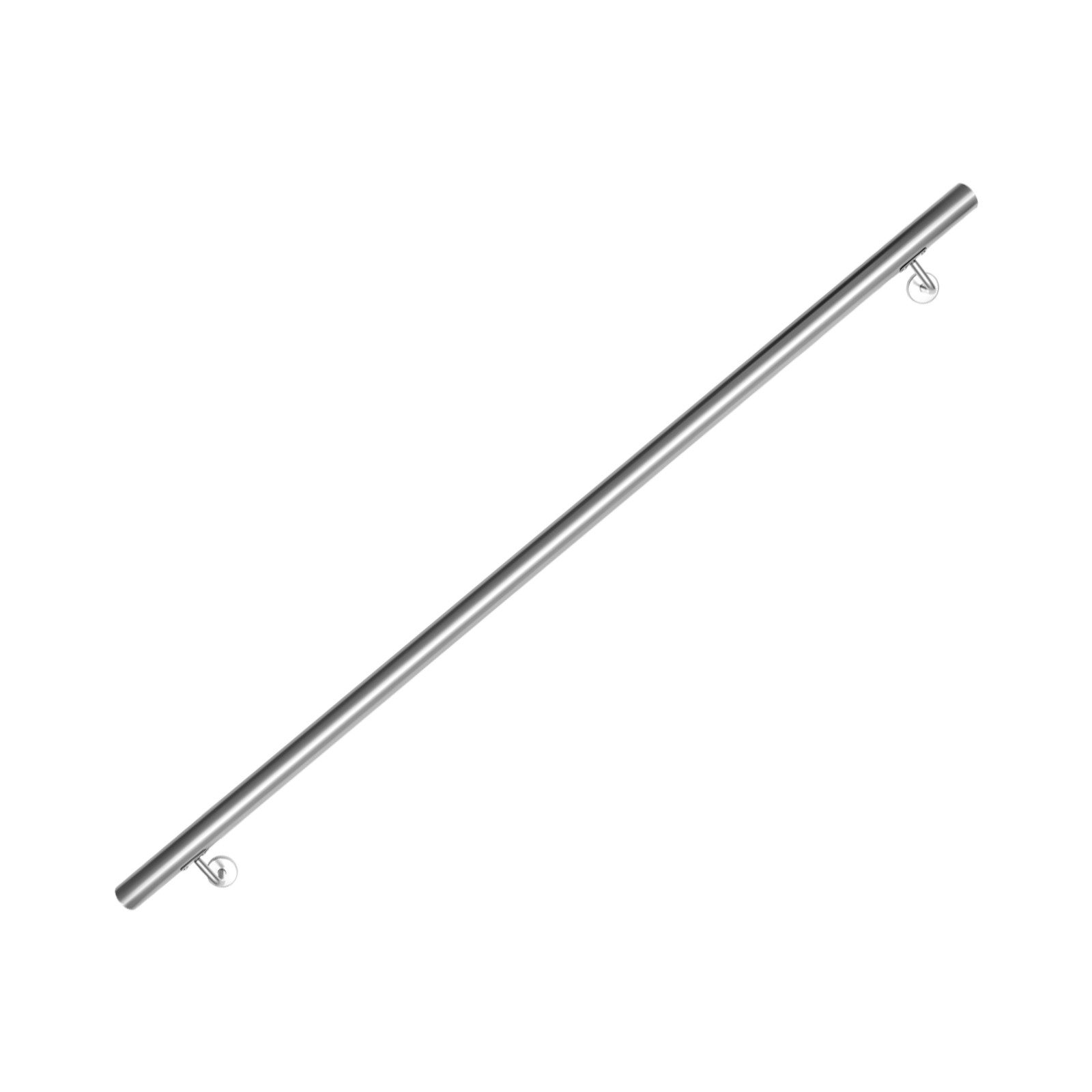 Handlauf Edelstahl Geländer Treppengeländer Wandhandlauf Außentreppe 50-200cm